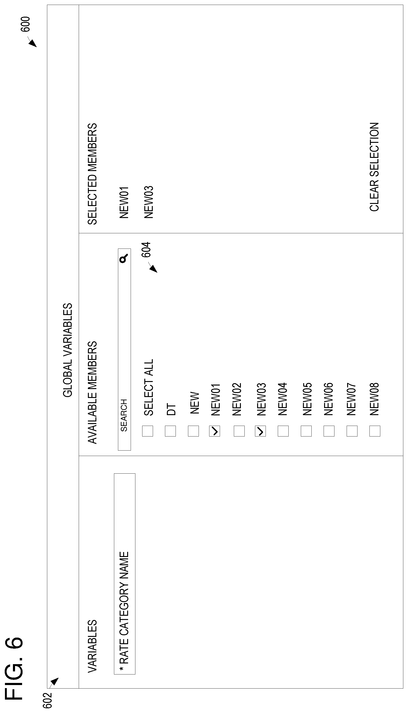 Patent US11782948 Figure 6 – Processing cartesian columns in analytics applications