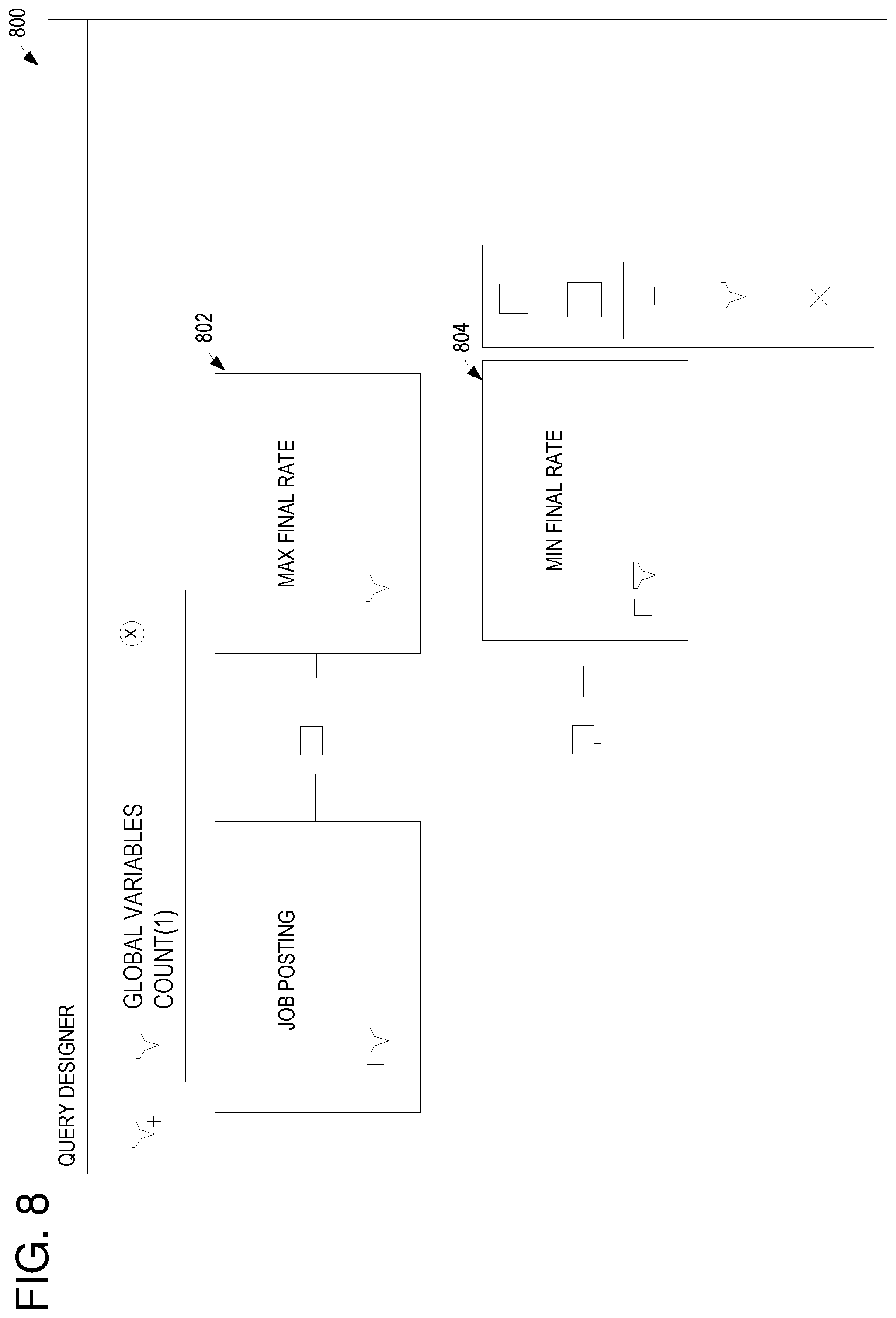 Patent US11782948 Figure 8 – Processing cartesian columns in analytics applications