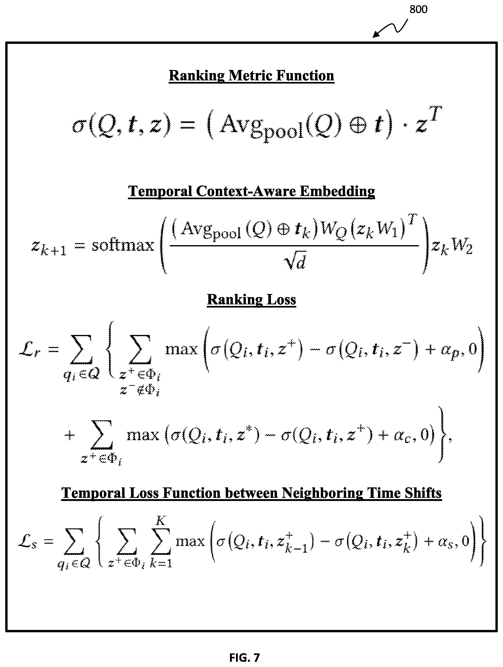 Patent US11782962 Figure 7 – Temporal context-aware representation learning for question routing