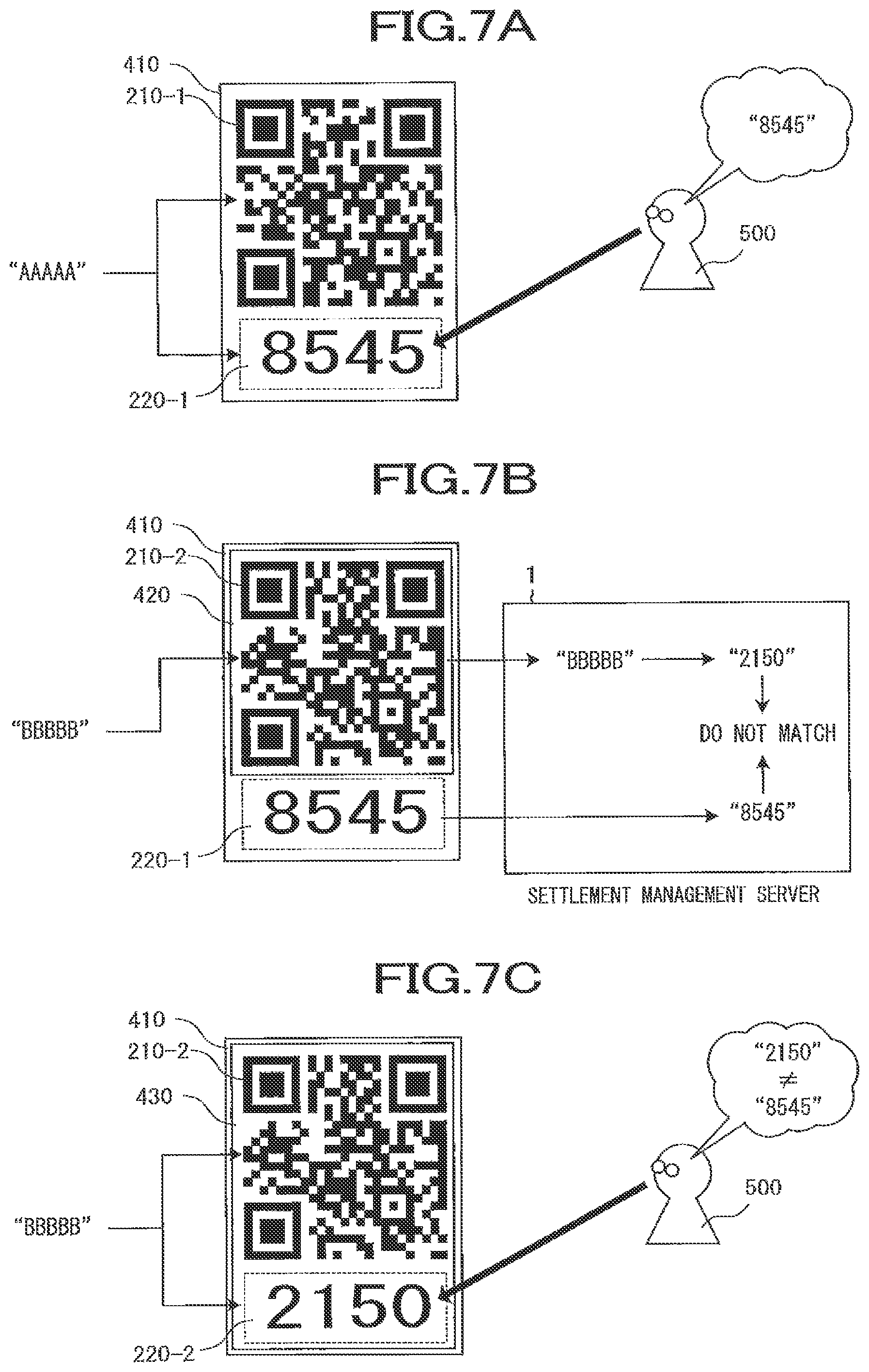 Patent US11782972 Figure 7 – Information processing system, information code generating system, information processing method, and information code generating method