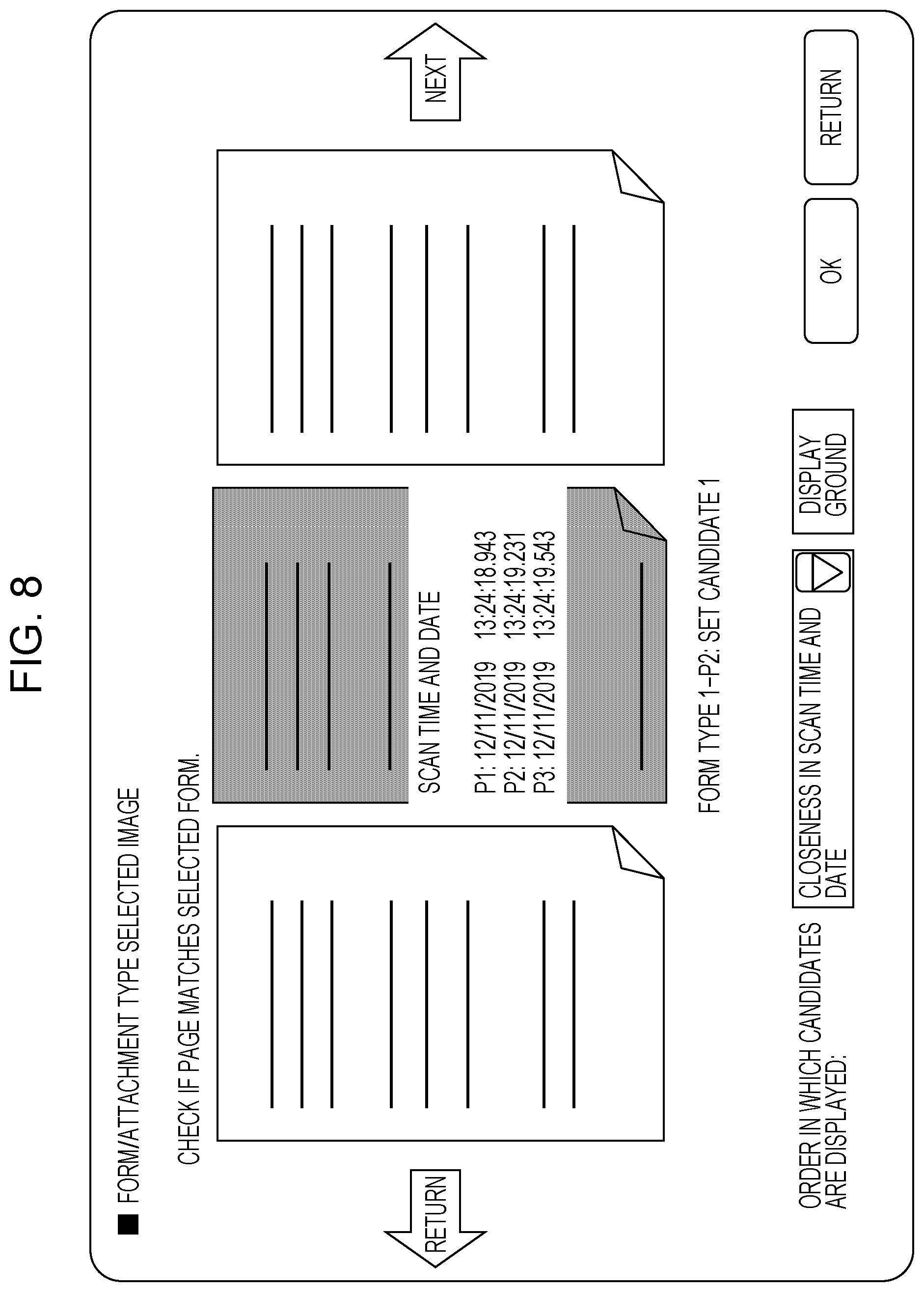 Patent US11782990 Figure 9 – Document processing apparatus and non-transitory computer readable medium