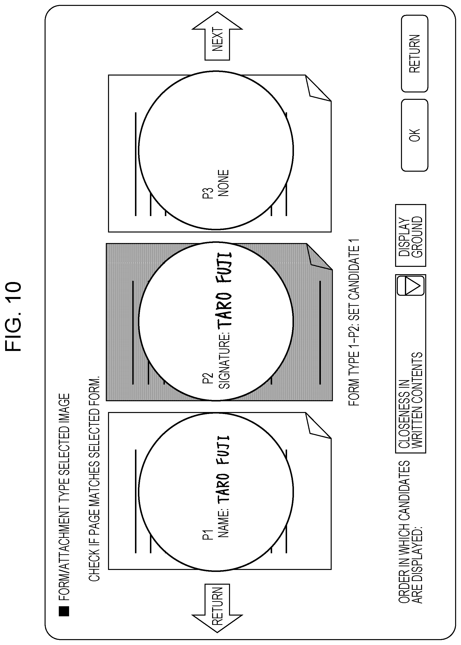 Patent US11782990 Figure 11 – Document processing apparatus and non-transitory computer readable medium