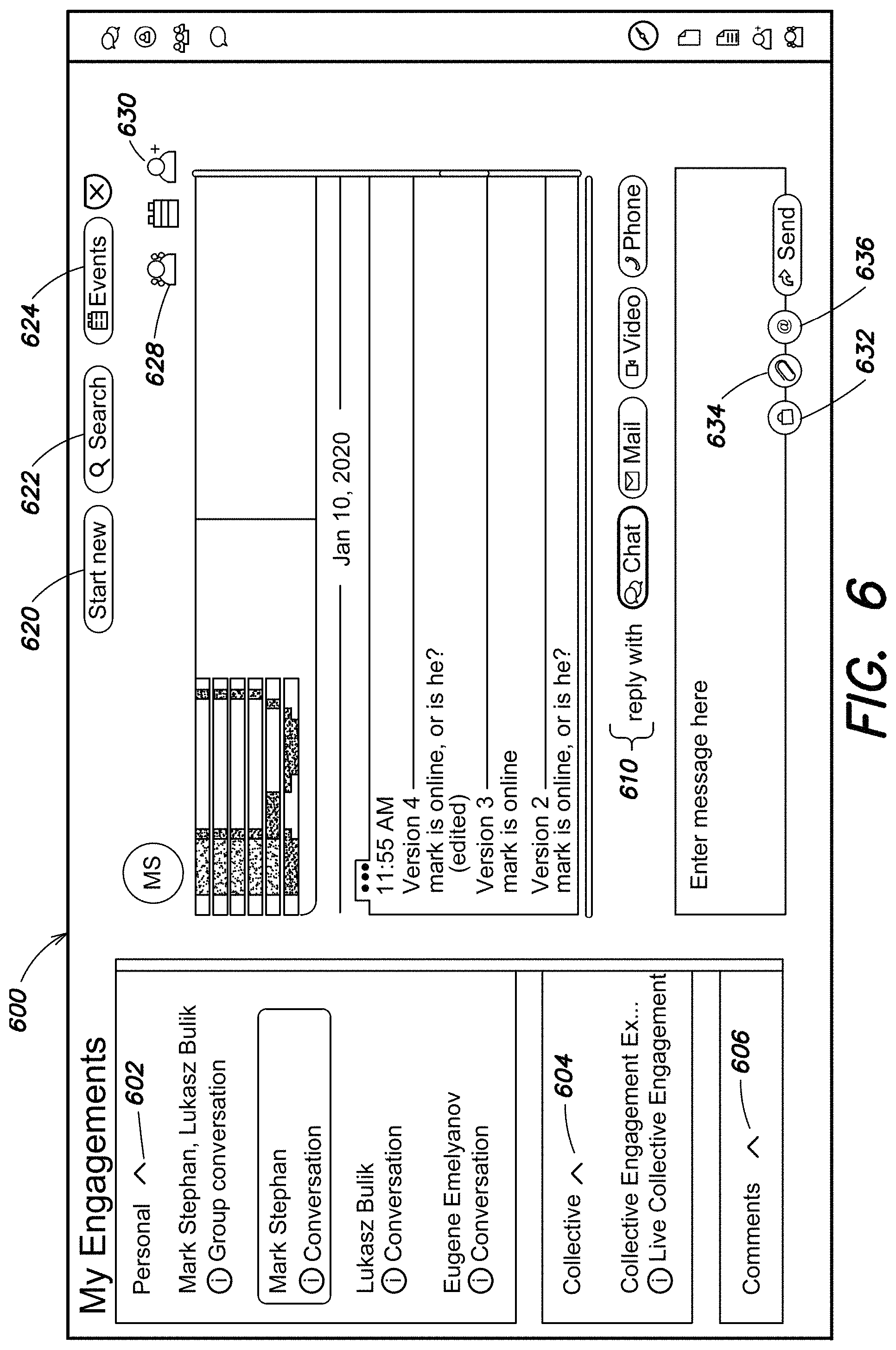 Patent US11782997 Figure 6 – Information platform systems and methods