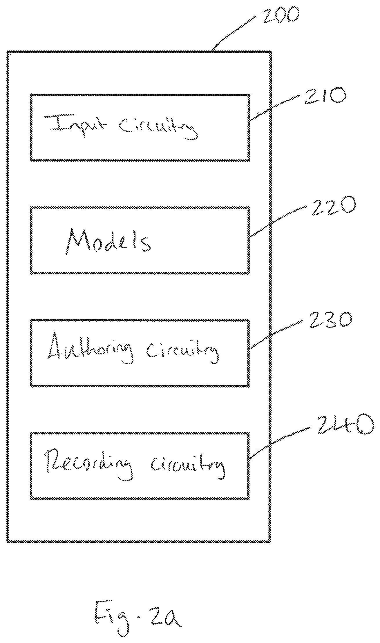 Patent US11783007 Figure 2 – Apparatus and method for generating a recording