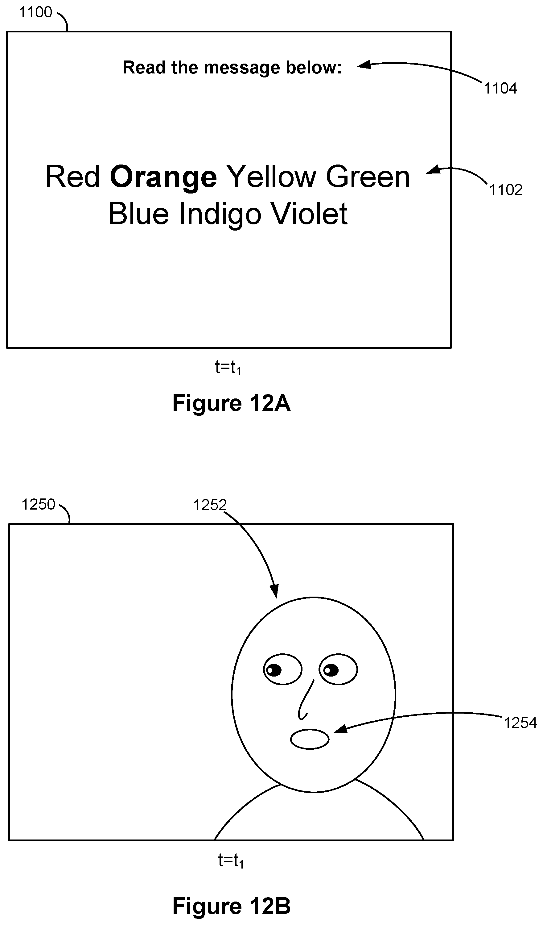 Patent US11783017 Figure 12 – Authentication using facial image comparison