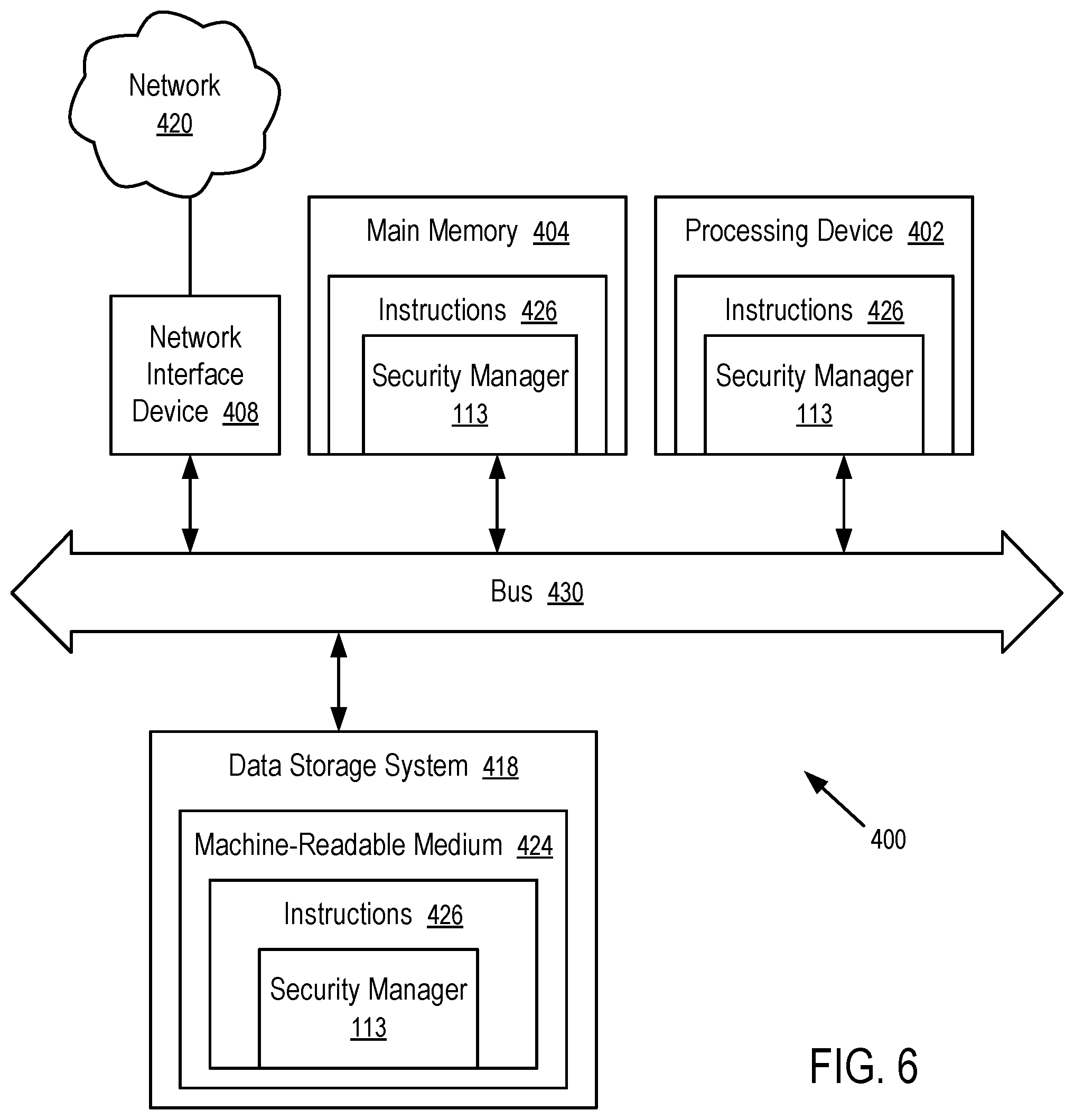 Patent US11783044 Figure 6 – Endpoint authentication based on boot-time binding of multiple components