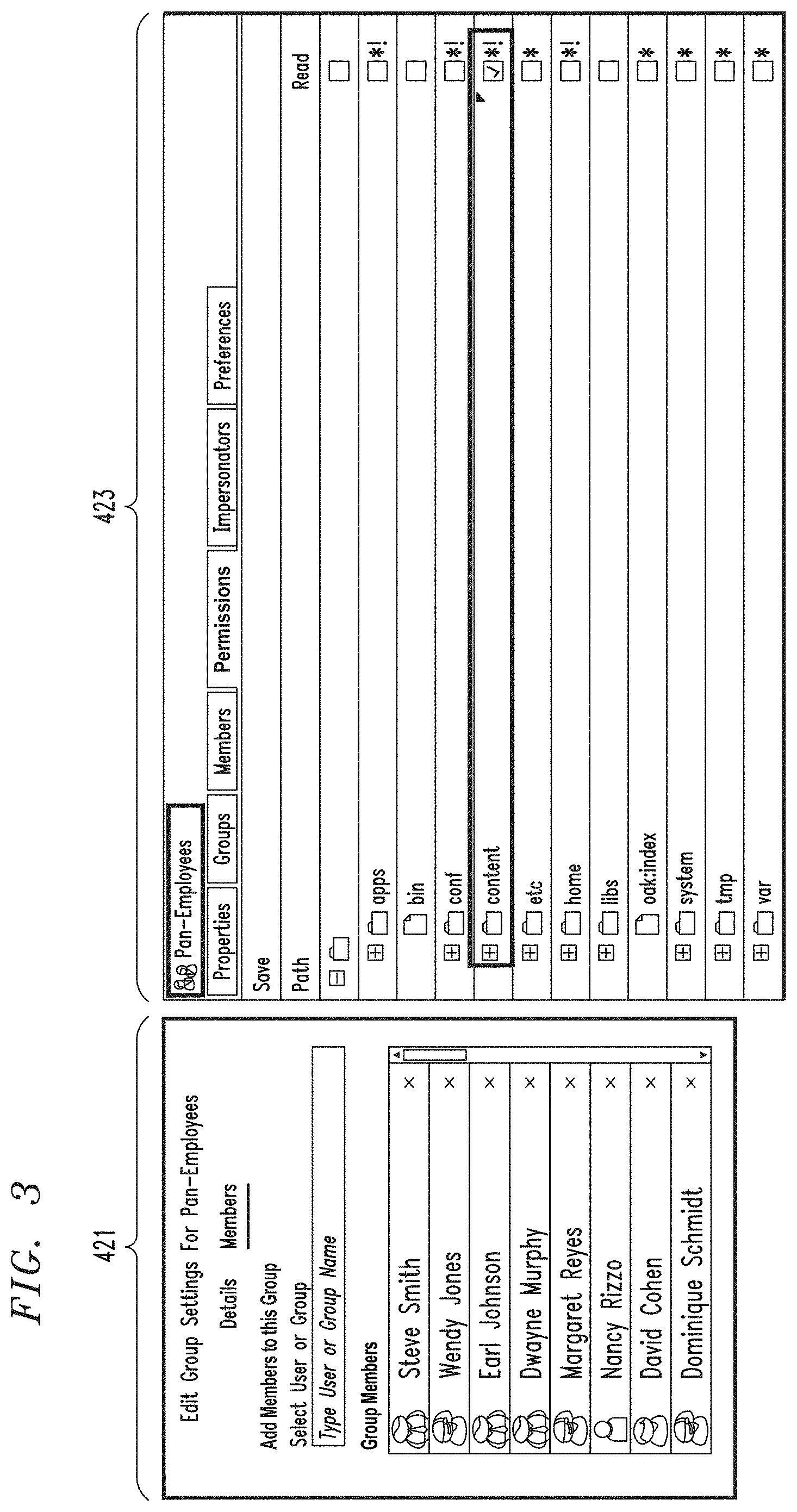 Patent US11783058 Figure 3 – Enhancing security in a content management system