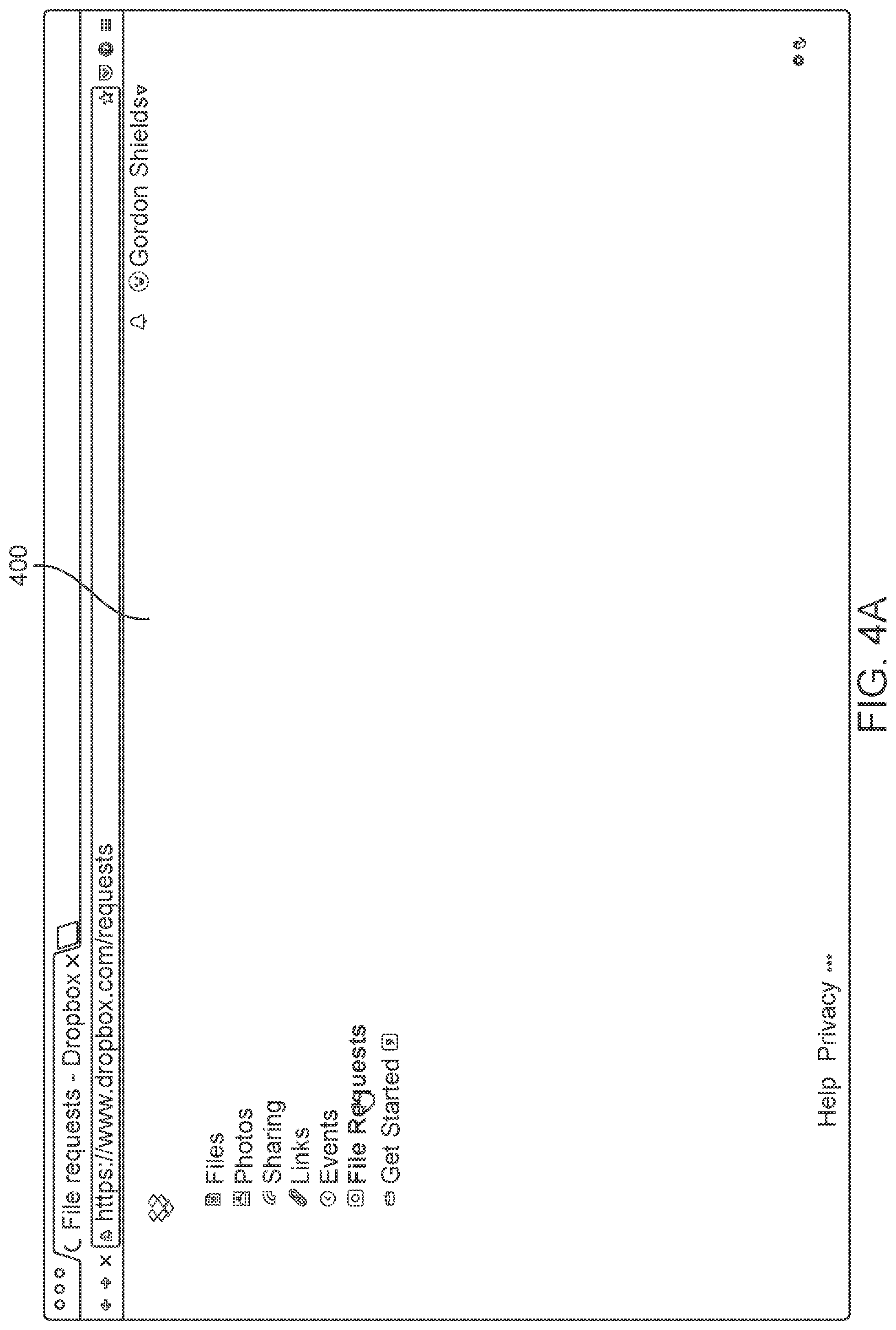 Patent US11783059 Figure 4 – Collection folder for collecting file submissions