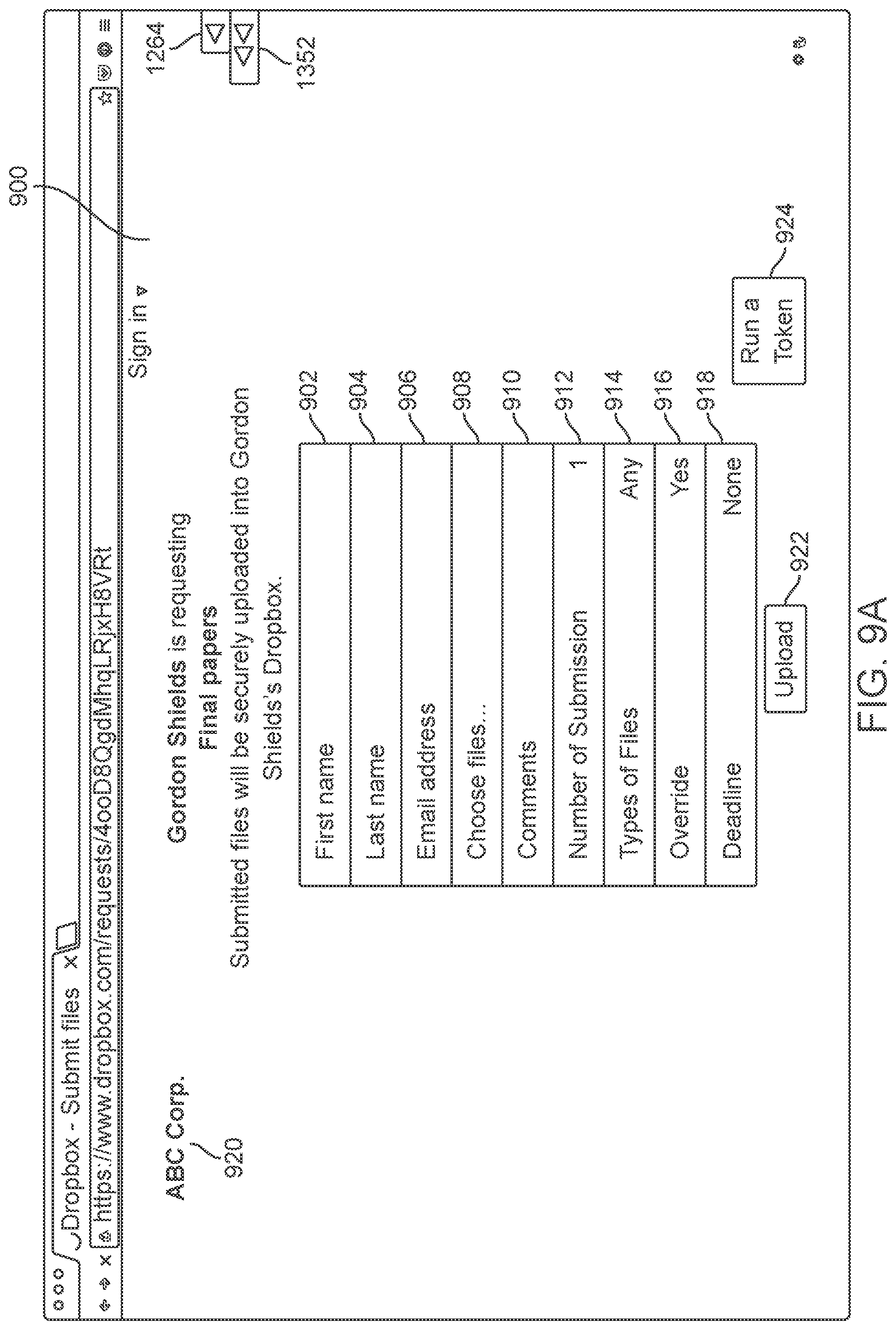 Patent US11783059 Figure 15 – Collection folder for collecting file submissions