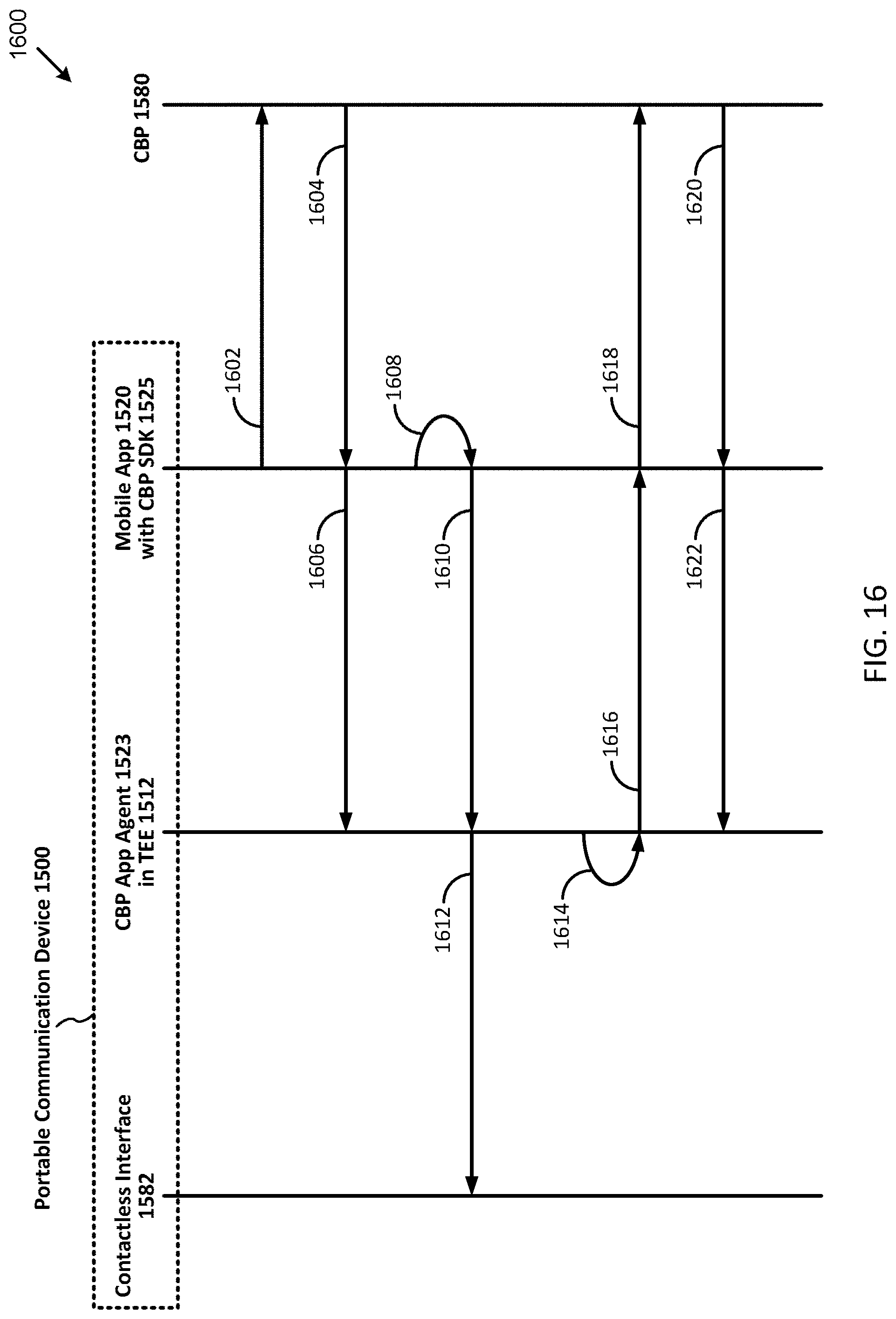 Patent US11783061 Figure 16 – Embedding cloud-based functionalities in a communication device