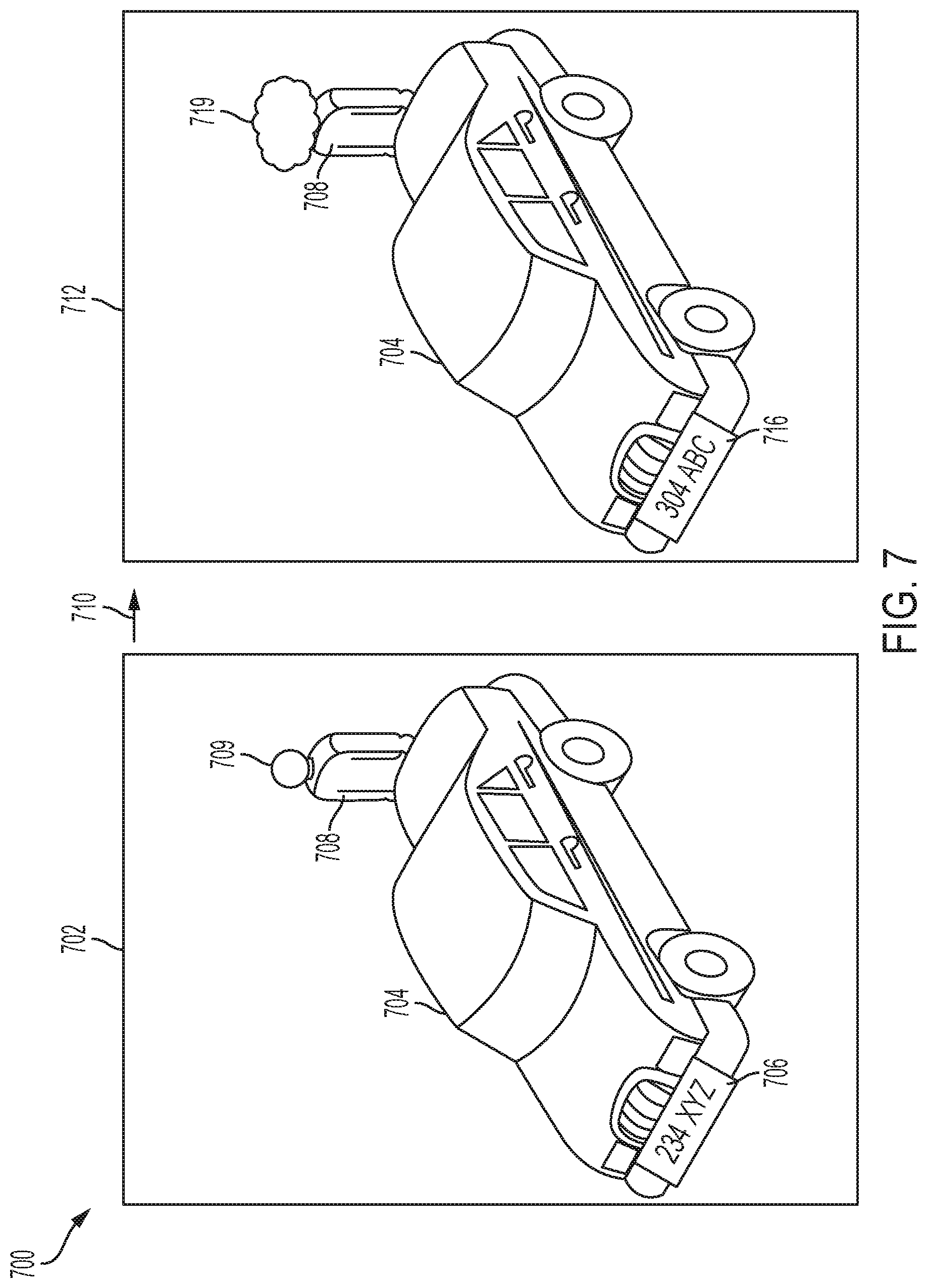 Patent US11783072 Figure 7 – Filter for sensitive data