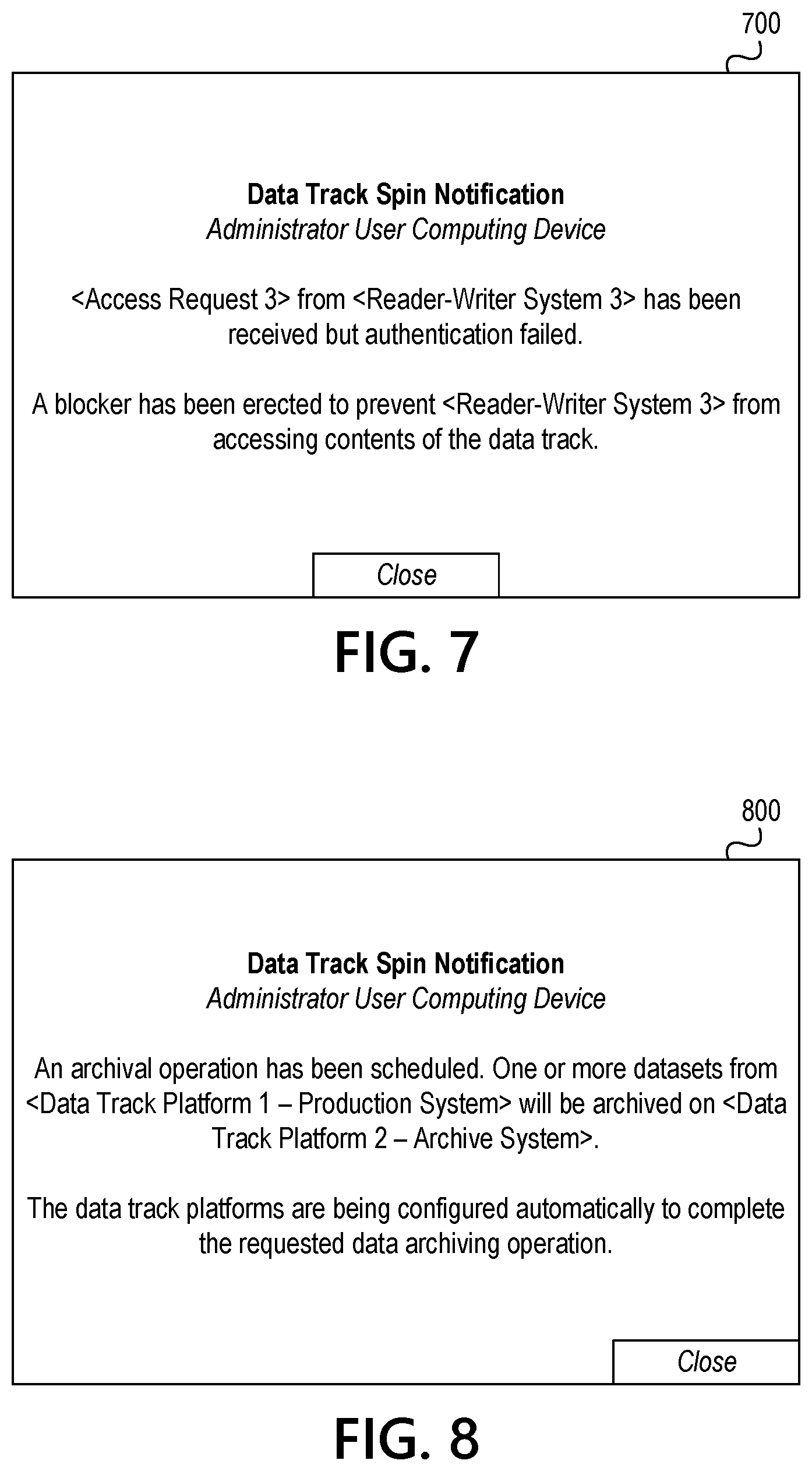 Patent US11783074 Figure 19 – Controlling access to secure information resources using rotational datasets and dynamically configurable data containers
