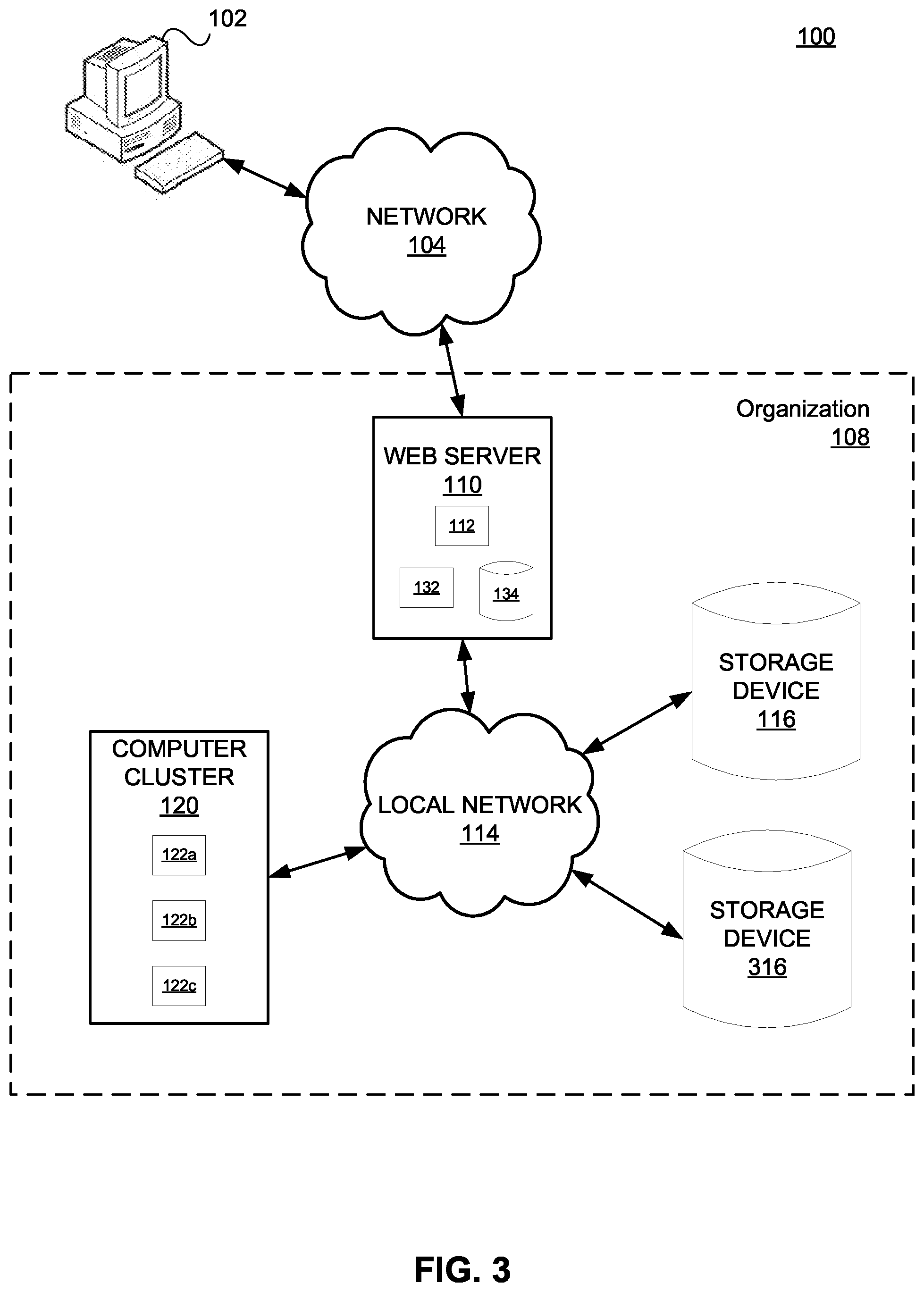 Patent US11783075 Figure 3 – Systems and methods of providing access to secure data