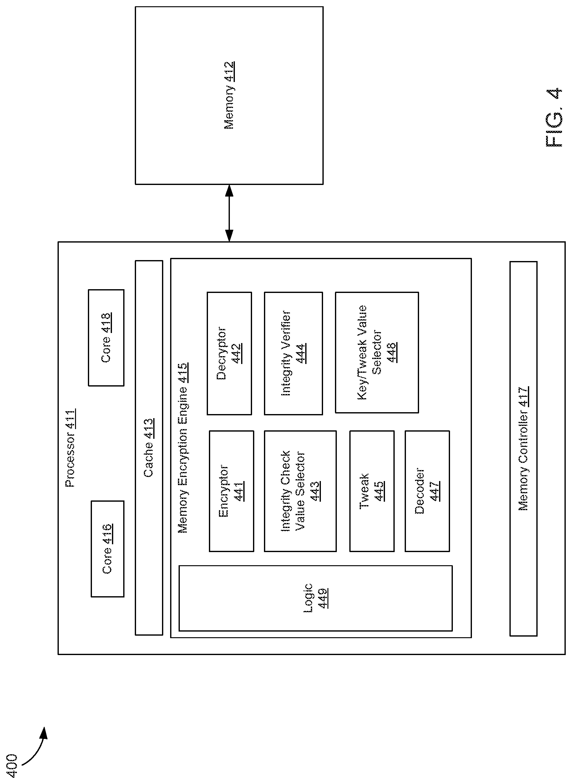 Patent US11783081 Figure 4 – Secure public cloud