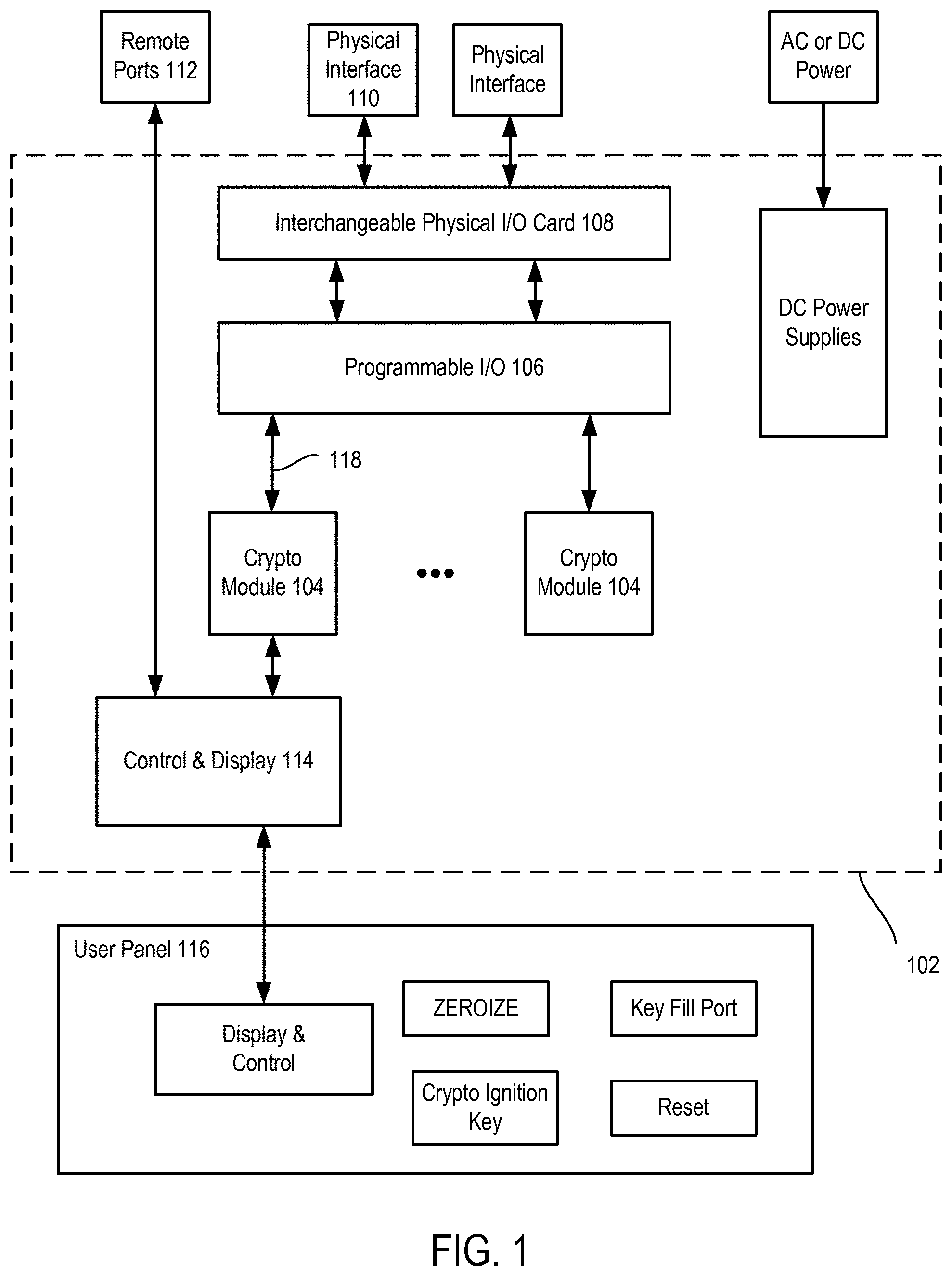 Patent US11783089 Figure 1 – Multi-tenancy architecture