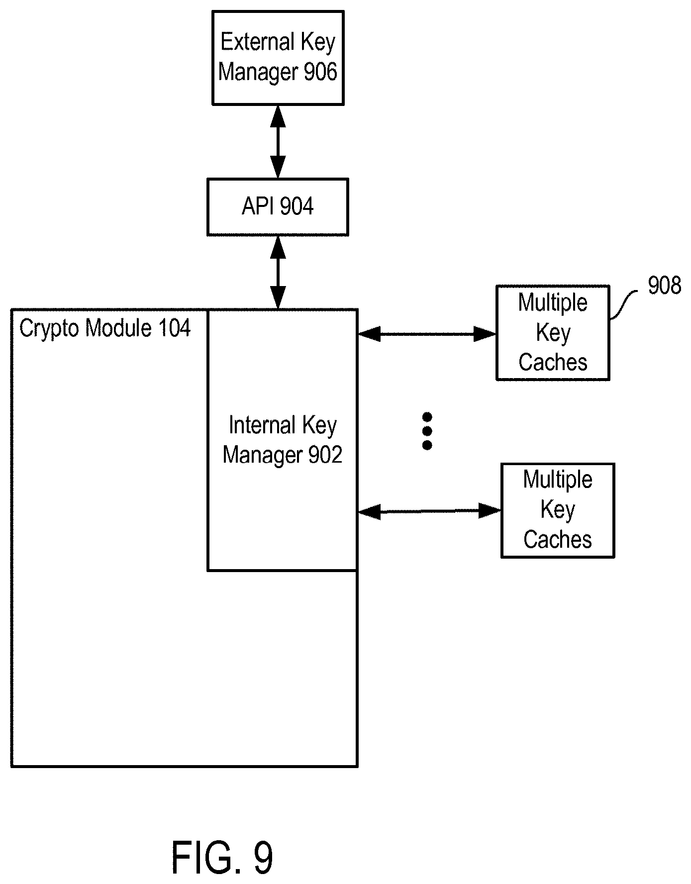 Patent US11783089 Figure 7 – Multi-tenancy architecture