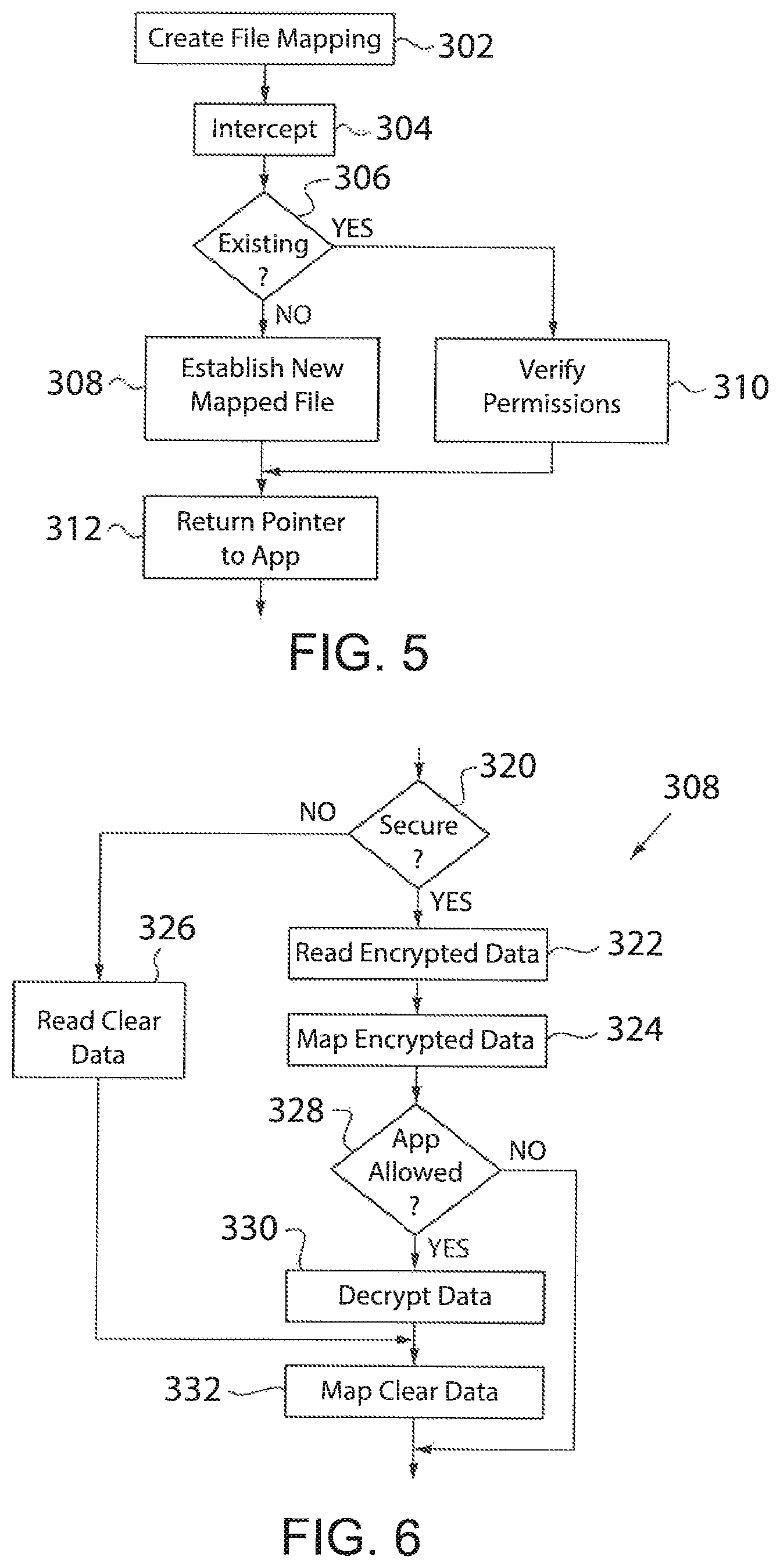 Patent US11783095 Figure 4 – System and method for managing secure files in memory