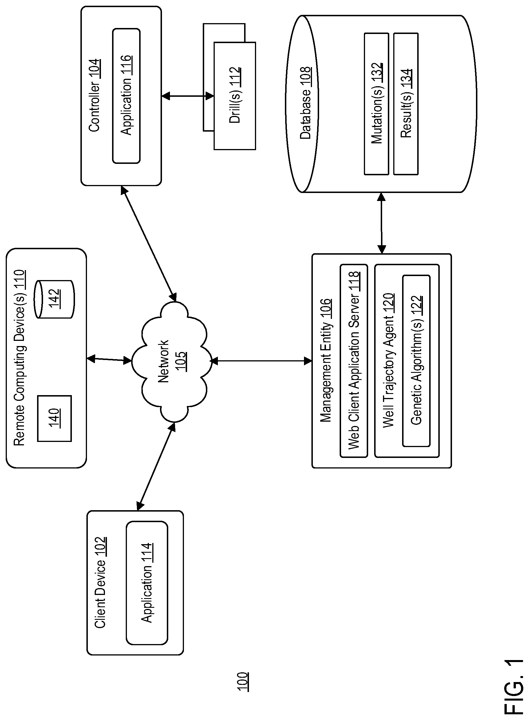 Patent US11783098 Figure 1 – System and method to generate wellbore layouts