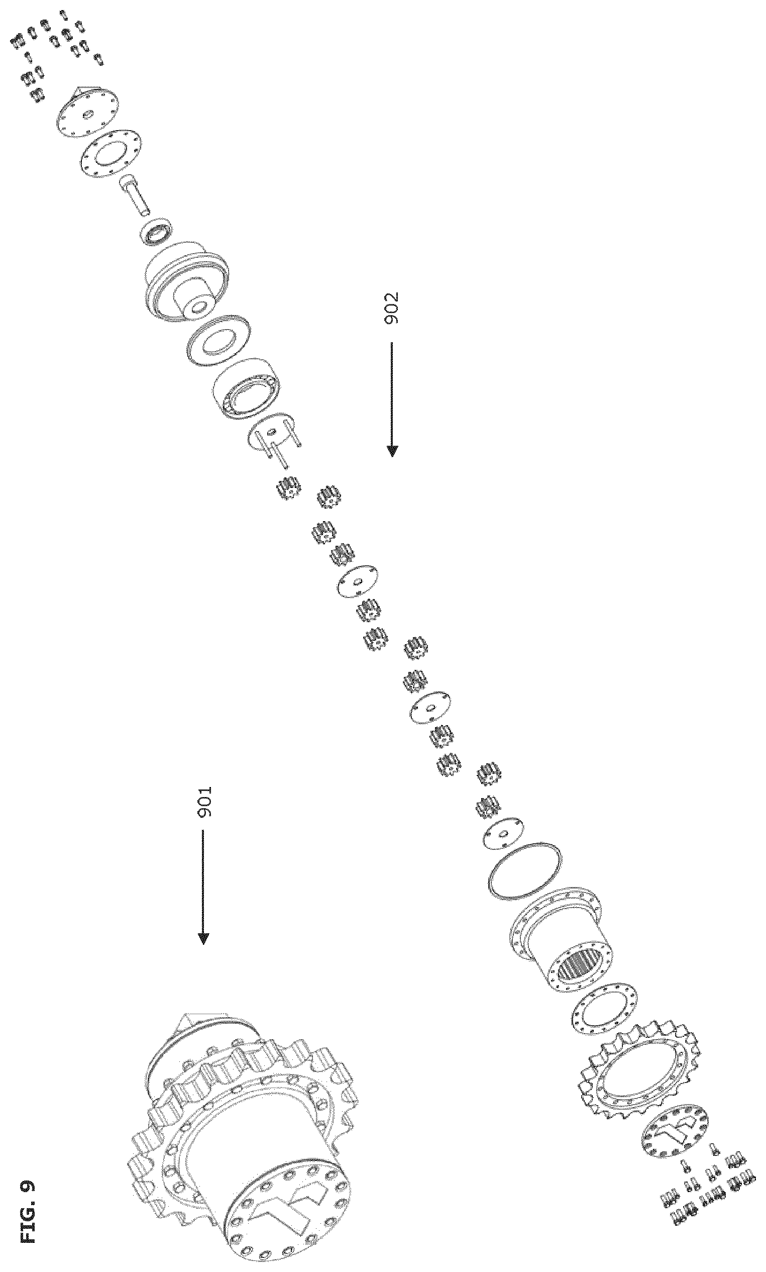 Patent US11783101 Figure 9 – Creation of an exploded view of an assembly in CAD