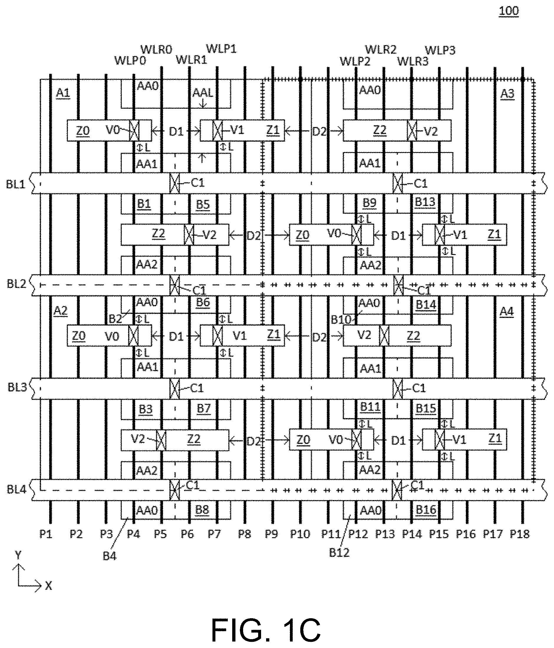 Patent US11783107 Figure 2 – Integrated circuit structure