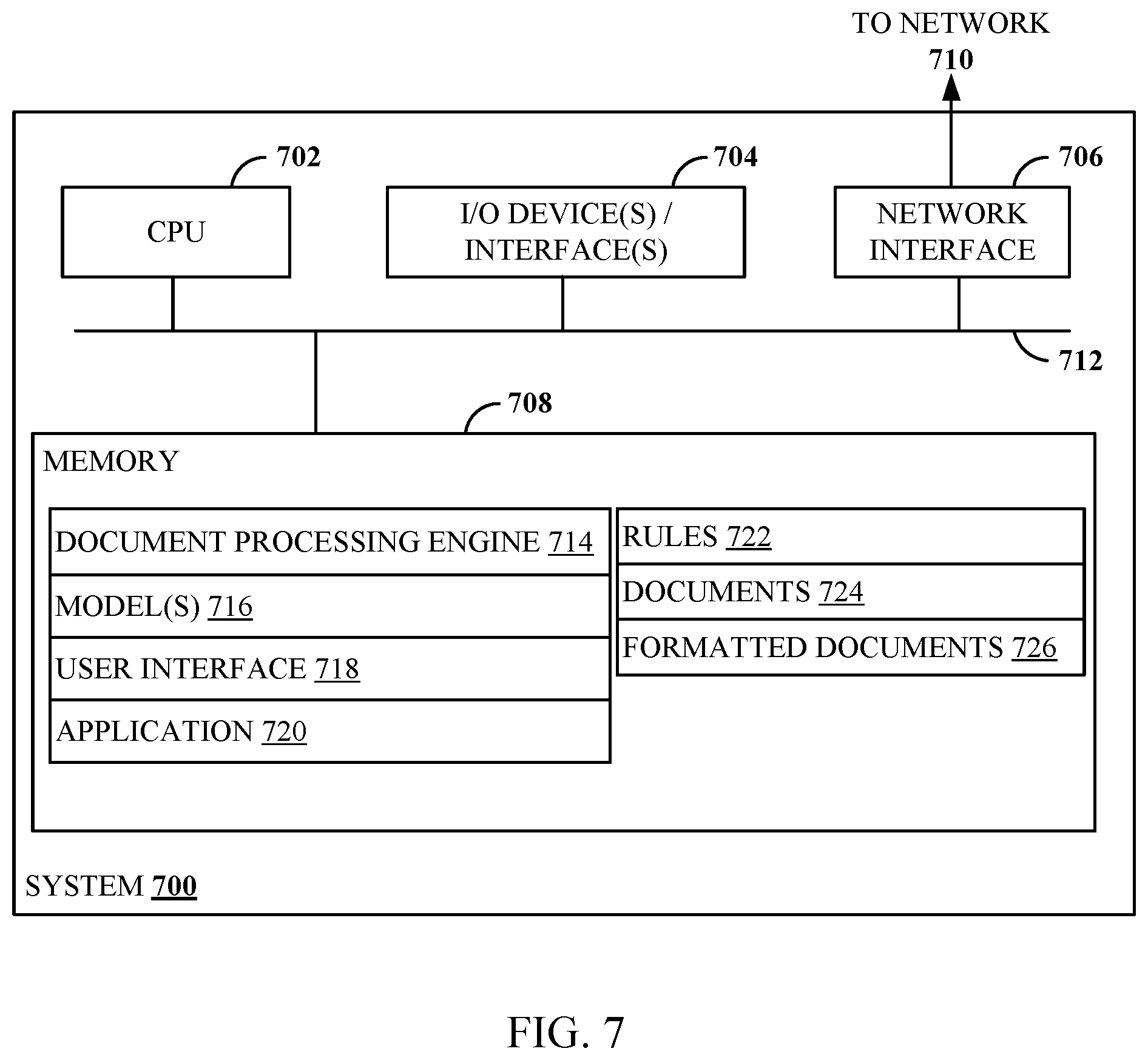 Patent US11783112 Figure 7 – Framework agnostic summarization of multi-channel communication