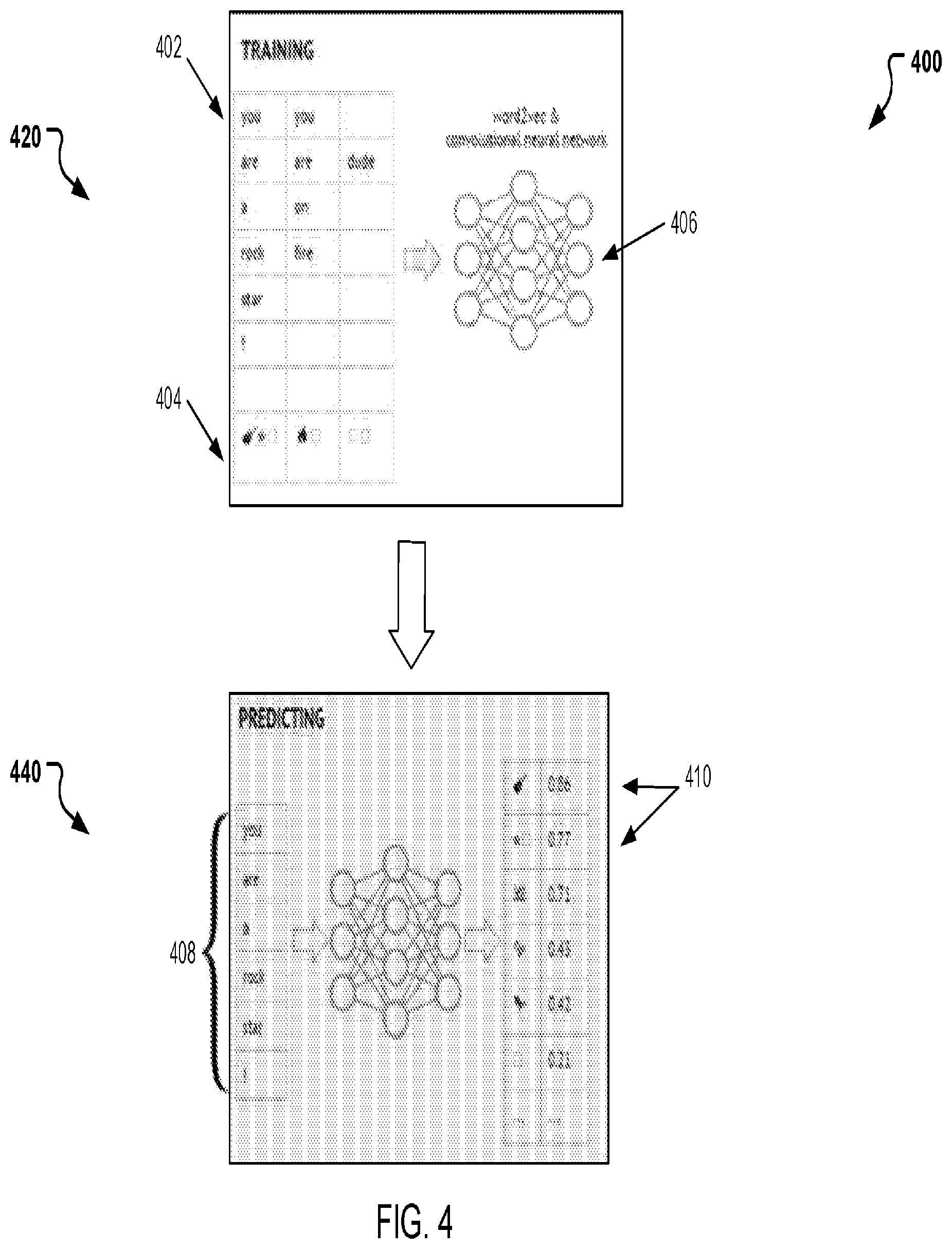 Patent US11783113 Figure 4 – System and method for generating emoji mashups with machine learning