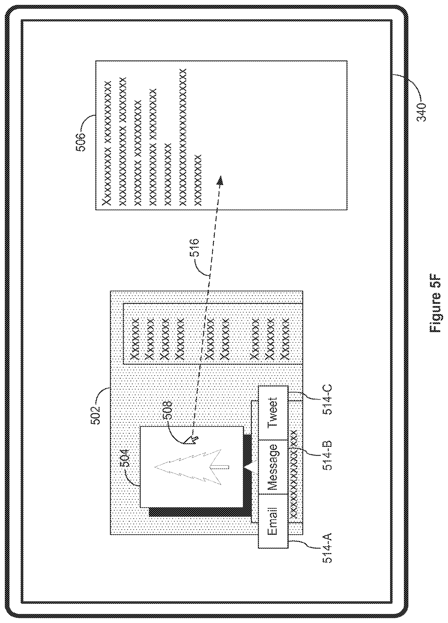 Patent US11783117 Figure 12 – Device, method, and graphical user interface for sharing a content object in a document