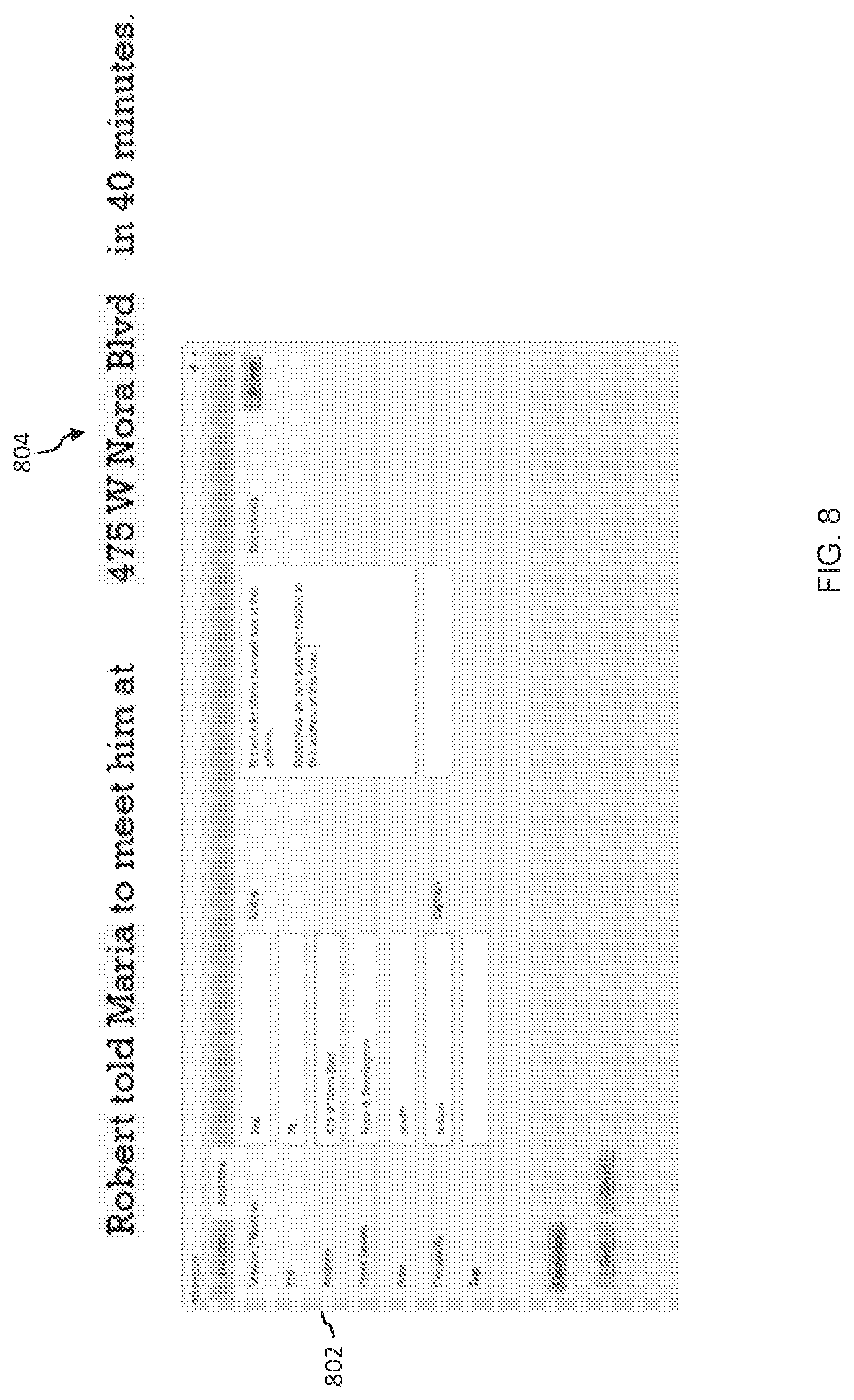 Patent US11783127 Figure 8 – Data entry feature for information tracking system
