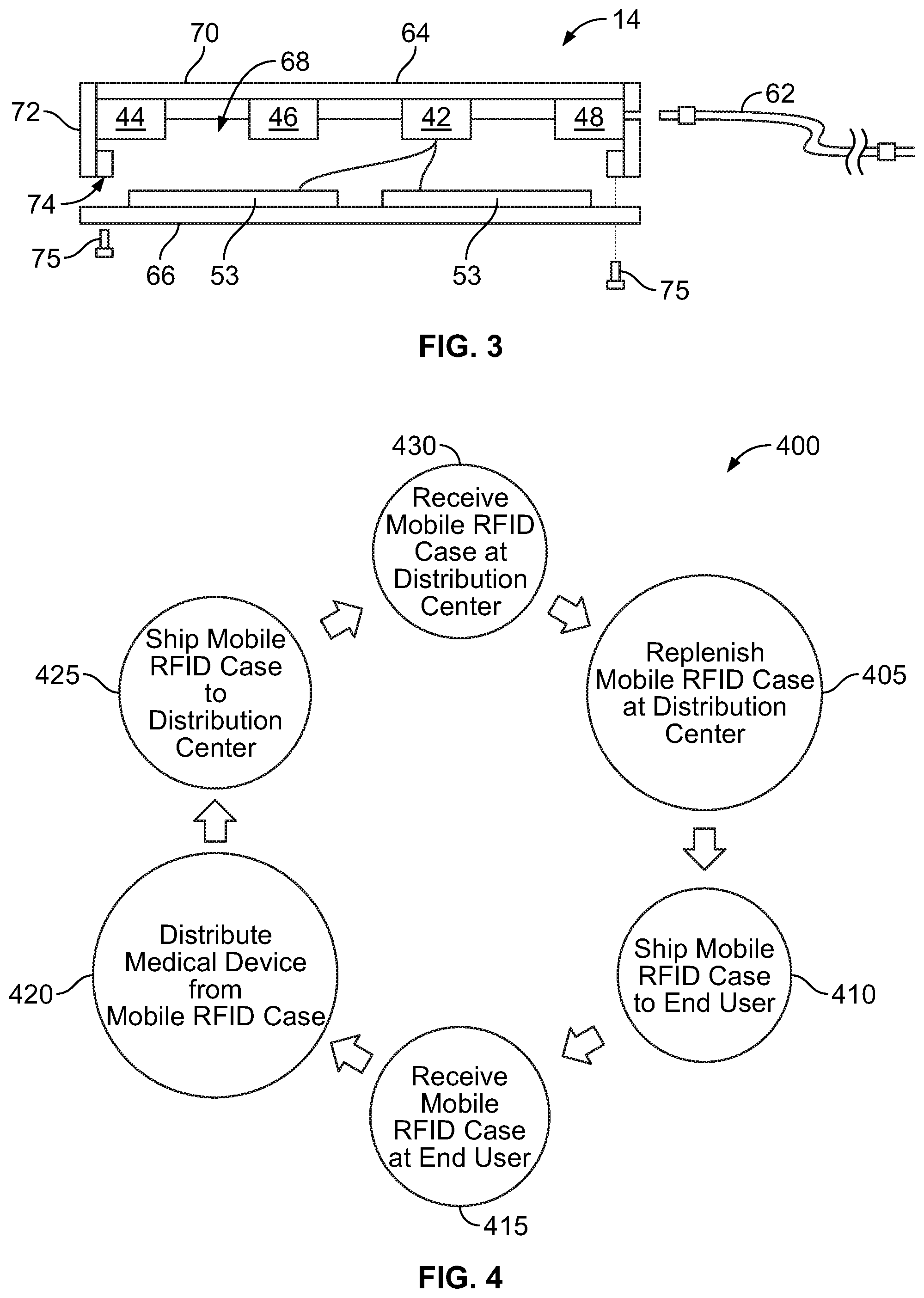 Patent US11783144 Figure 3 – Mobile RFID container and distribution method