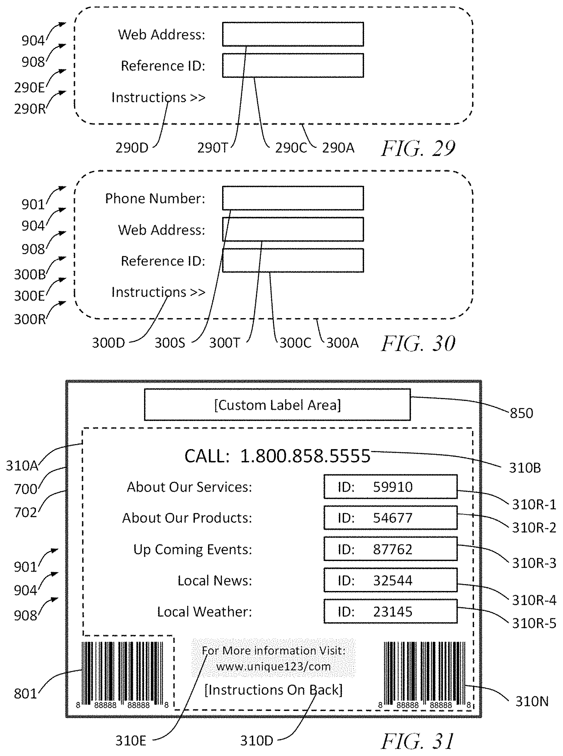 Patent US11783147 Figure 8 – System linked item