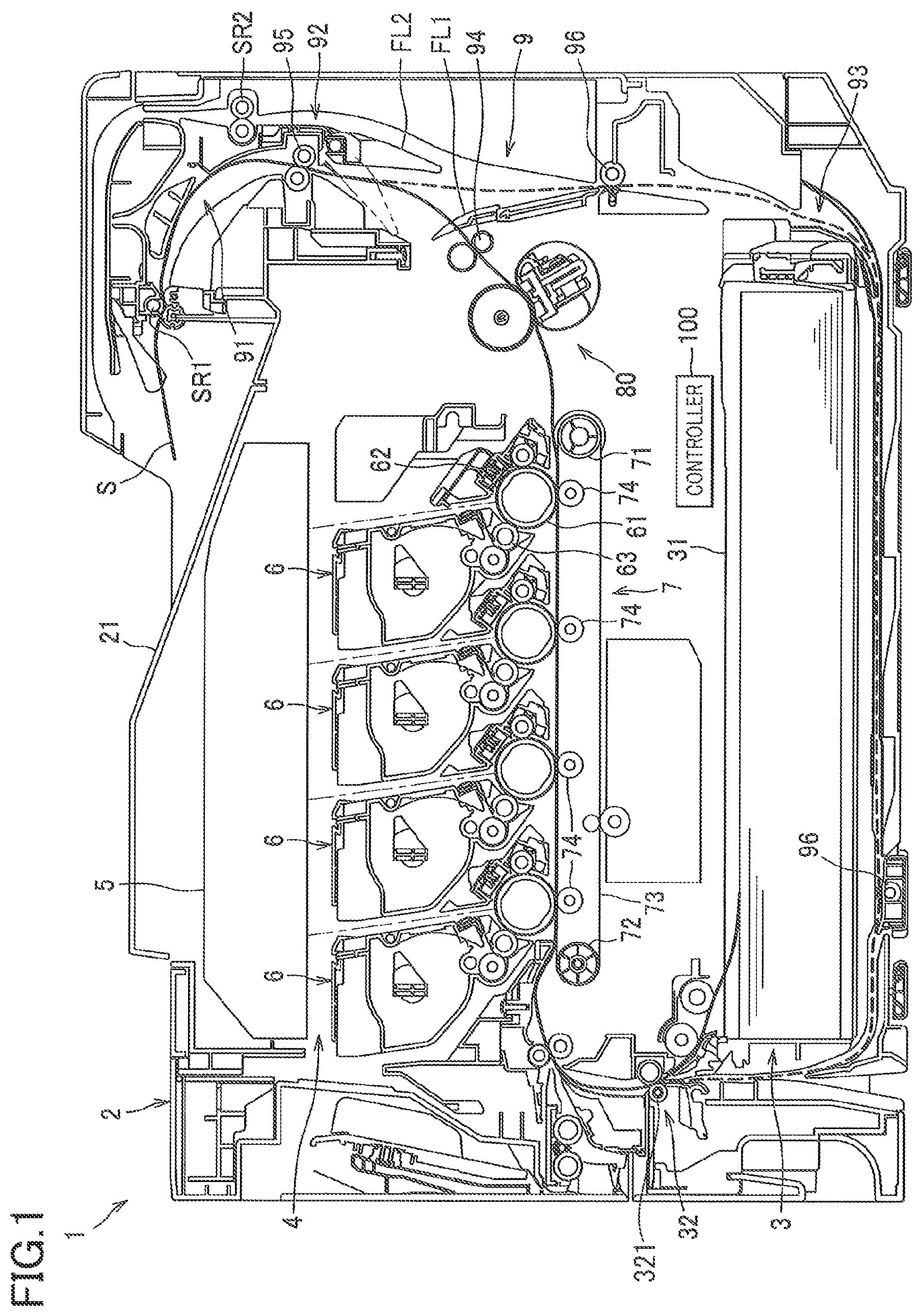 Patent US11783151 Figure 1 – Image forming apparatus