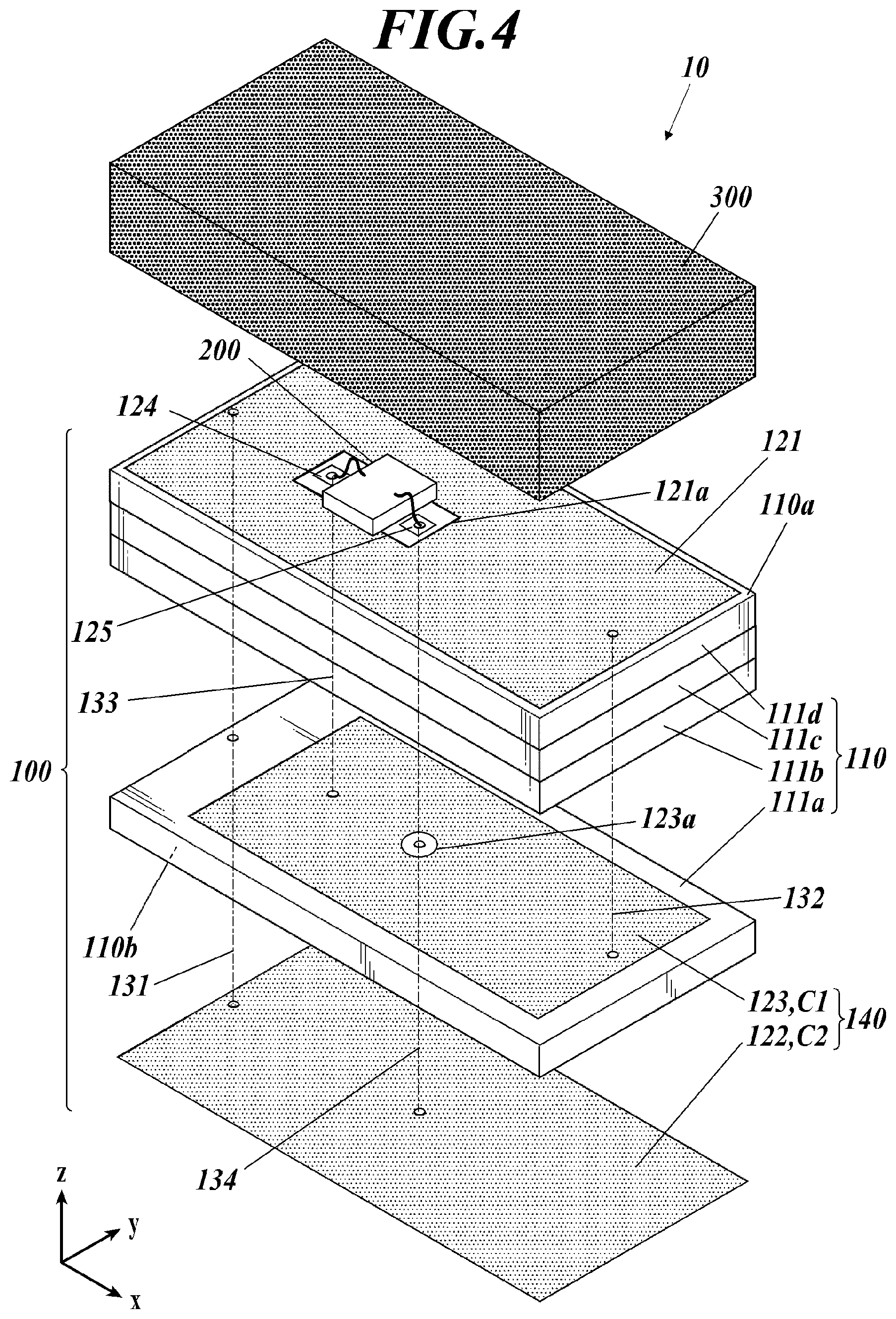 Patent US11783155 Figure 4 – RFID tag board, RFID tag, and RFID system