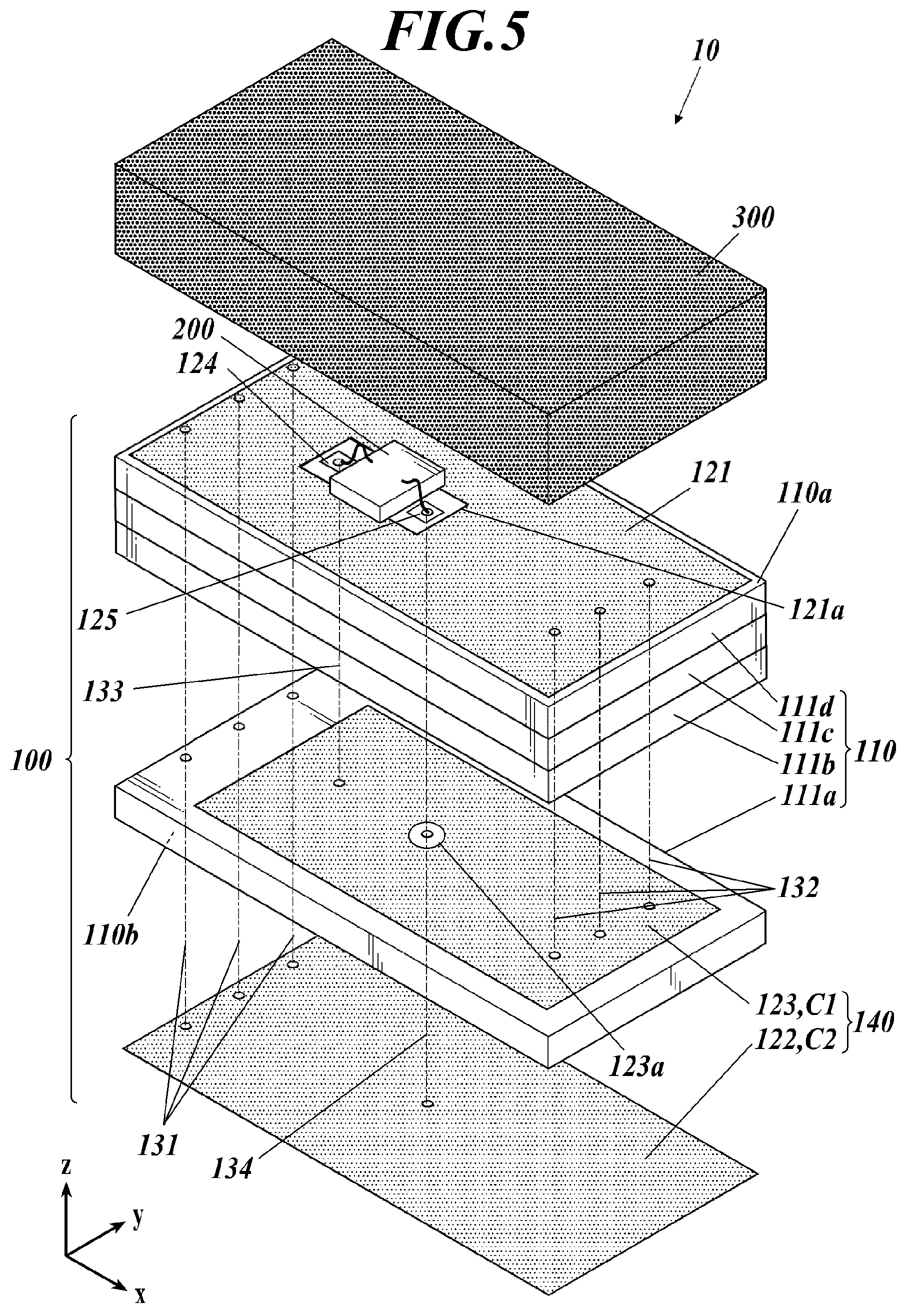Patent US11783155 Figure 5 – RFID tag board, RFID tag, and RFID system