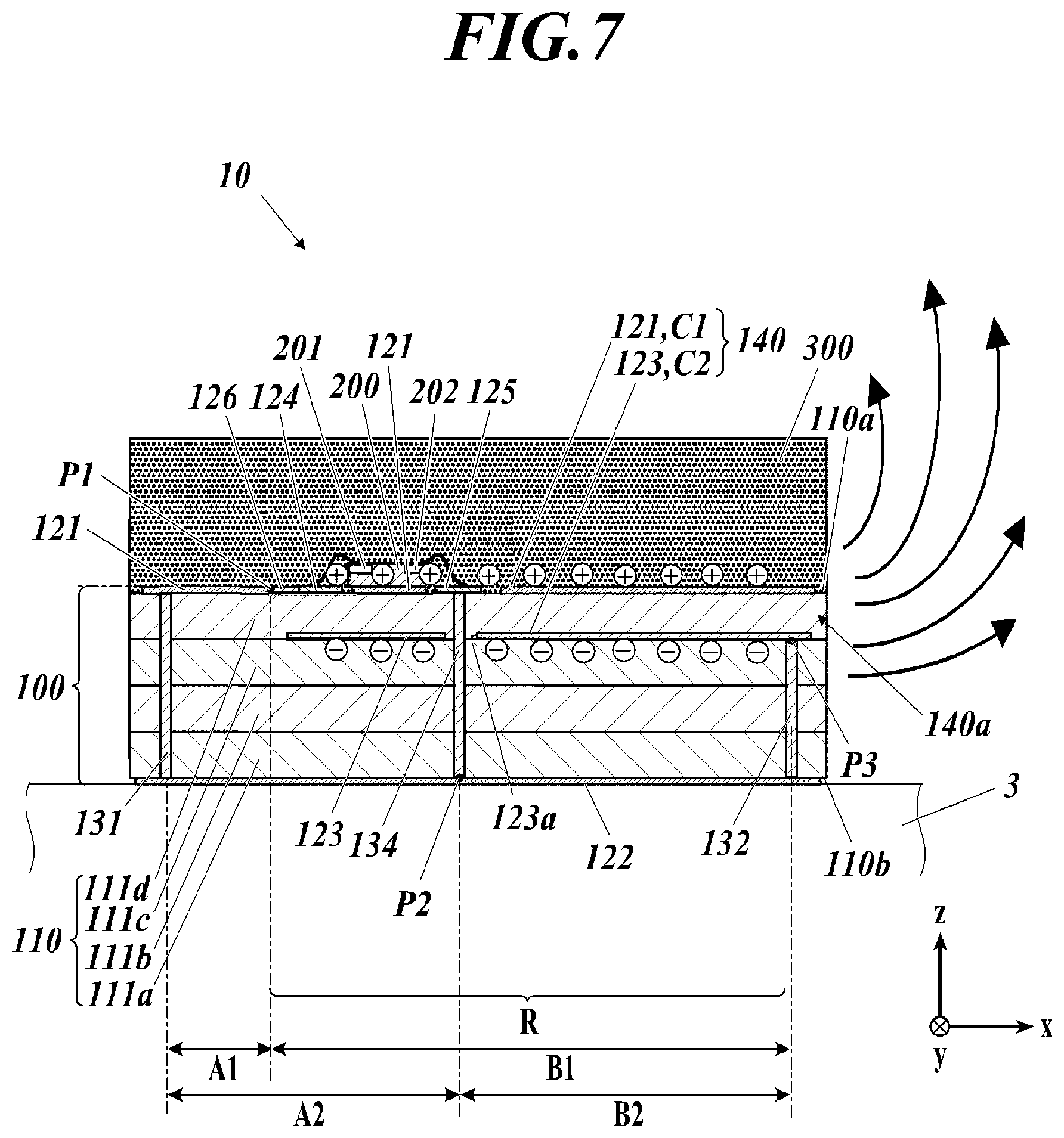 Patent US11783155 Figure 7 – RFID tag board, RFID tag, and RFID system