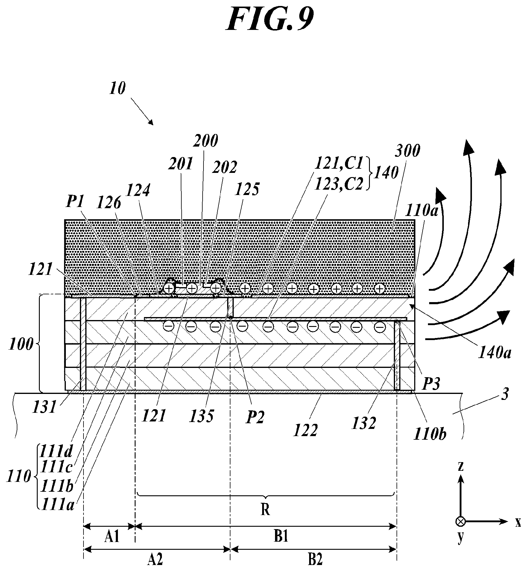Patent US11783155 Figure 9 – RFID tag board, RFID tag, and RFID system