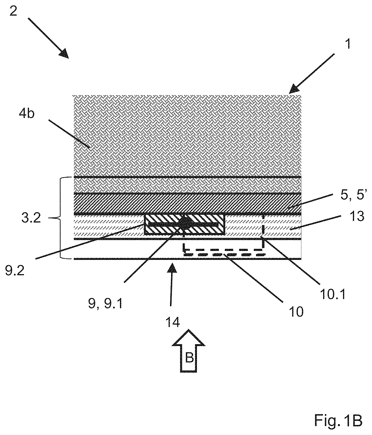 Patent US11783156 Figure 2 – Glazing with RFID transponder