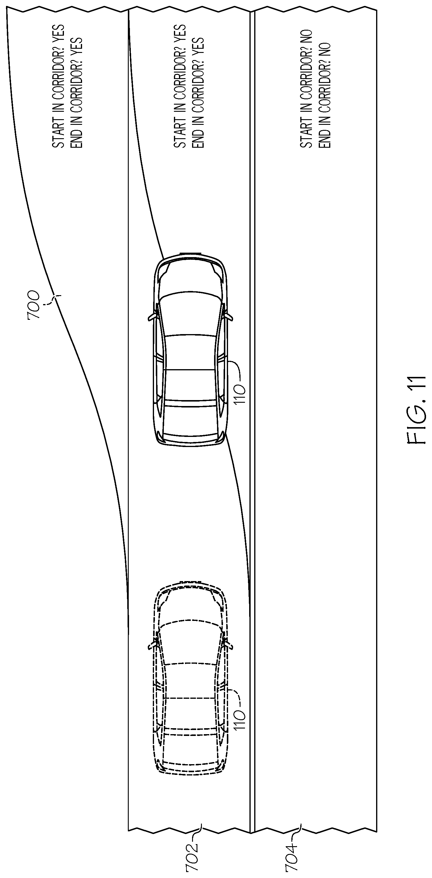 Patent US11783178 Figure 10 – Systems and methods for corridor intent prediction