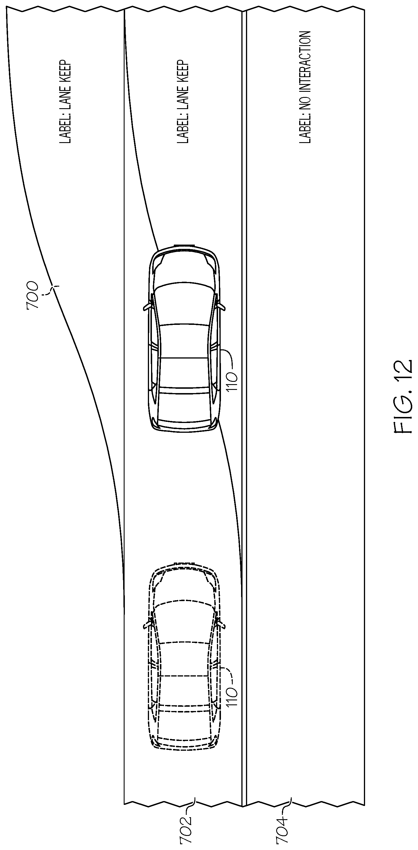Patent US11783178 Figure 11 – Systems and methods for corridor intent prediction
