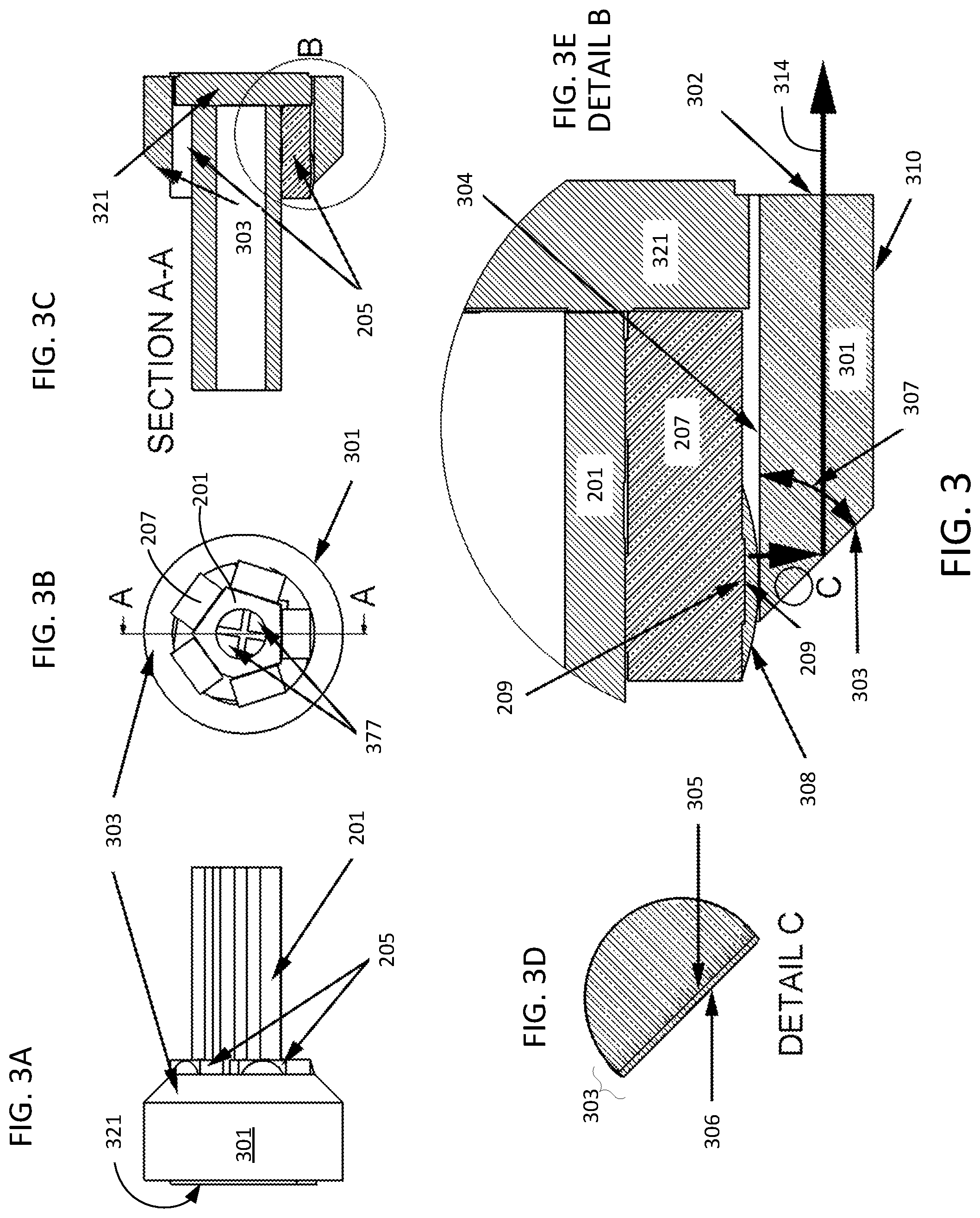 Patent US11783188 Figure 3 – Surgical endoscope employing multi-spectrum ring-illuminated surgical camera