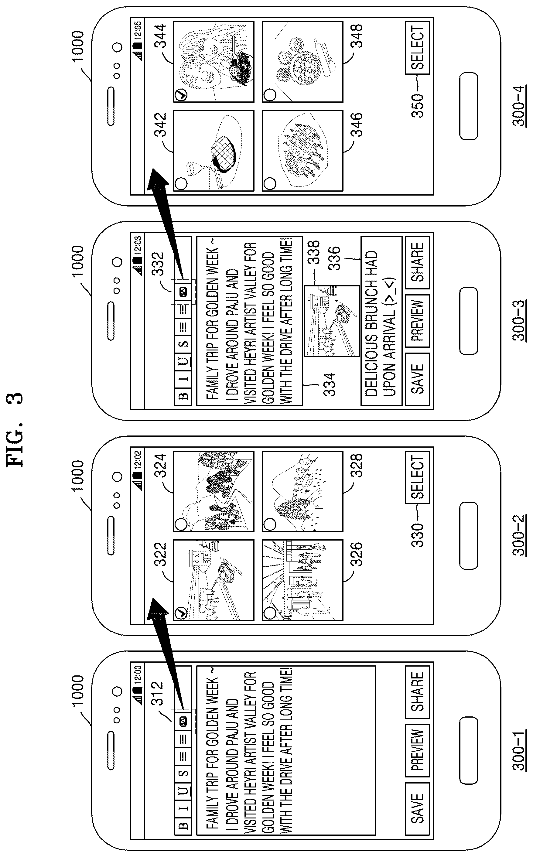 Patent US11783191 Figure 3 – Method and electronic device for providing text-related image