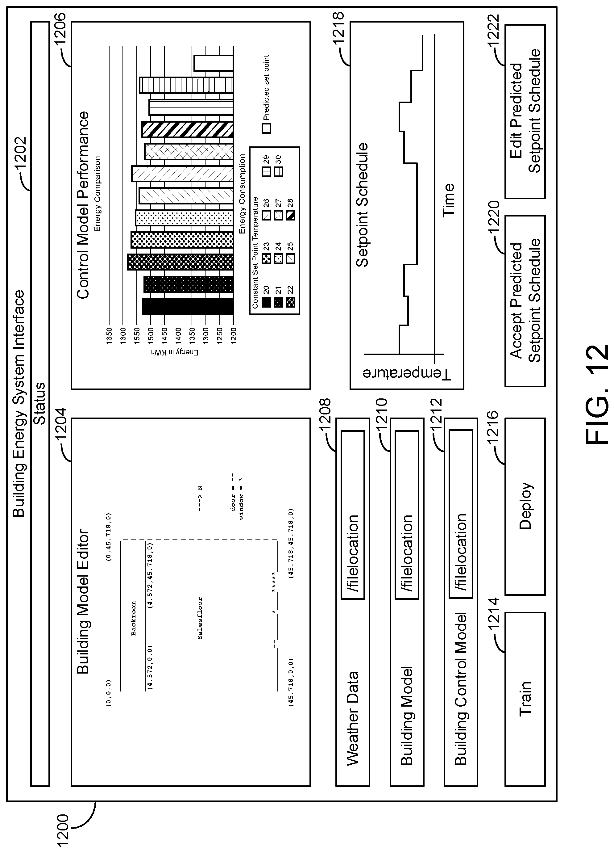 Patent US11783203 Figure 10 – Building energy system with energy data simulation for pre-training predictive building models