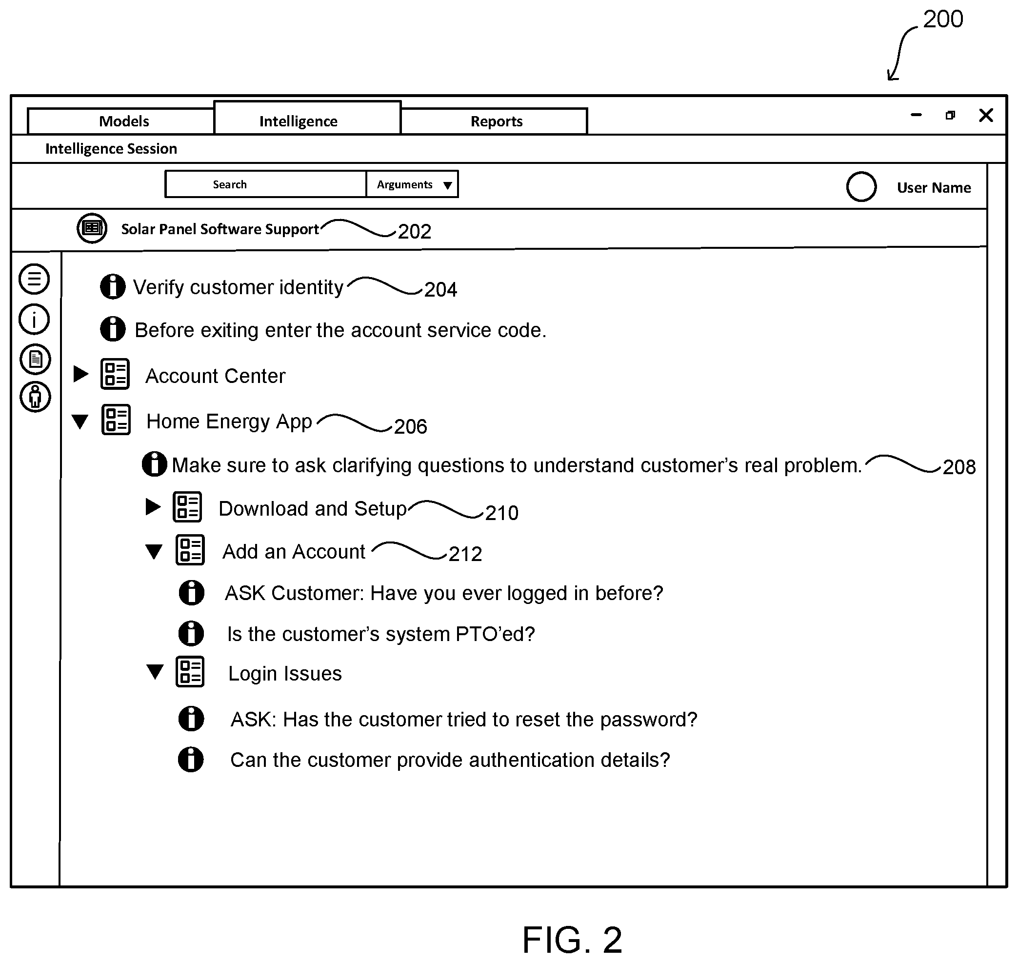 Patent US11783208 Figure 2 – Use of machine learning to provide answer patterns and context descriptions