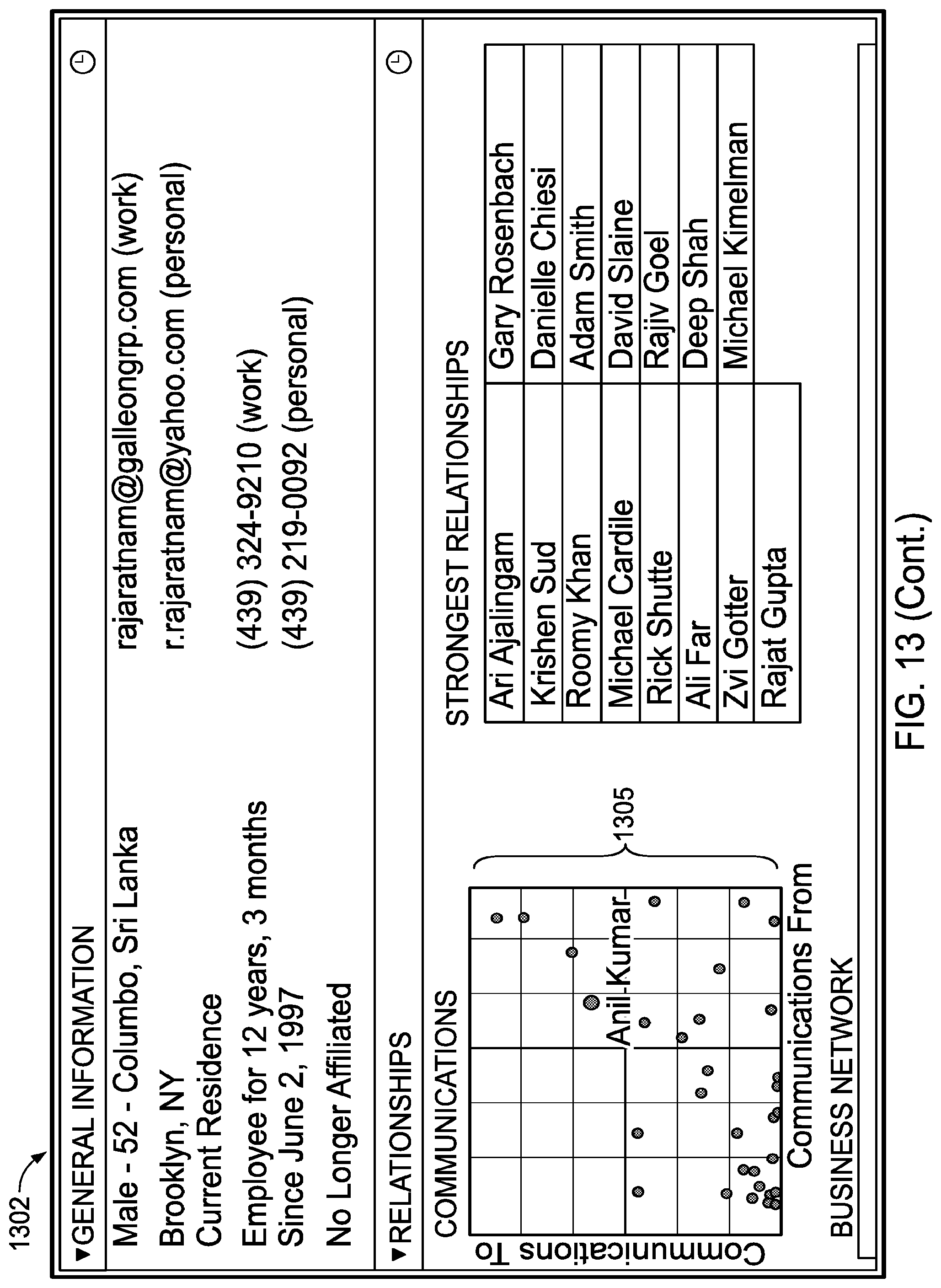 Patent US11783216 Figure 17 – Analyzing behavior in light of social time