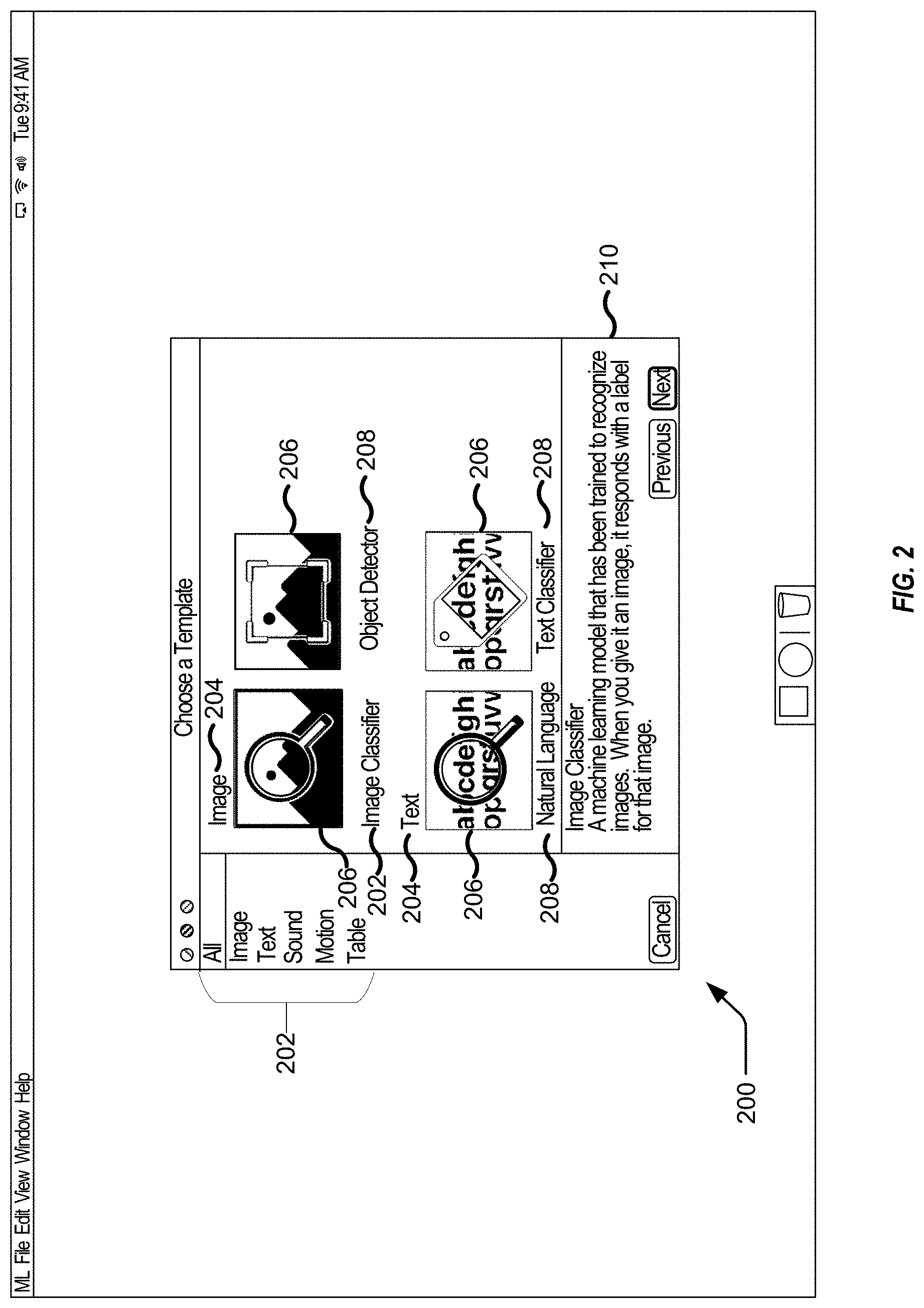 Patent US11783223 Figure 2 – Techniques for machine language model creation