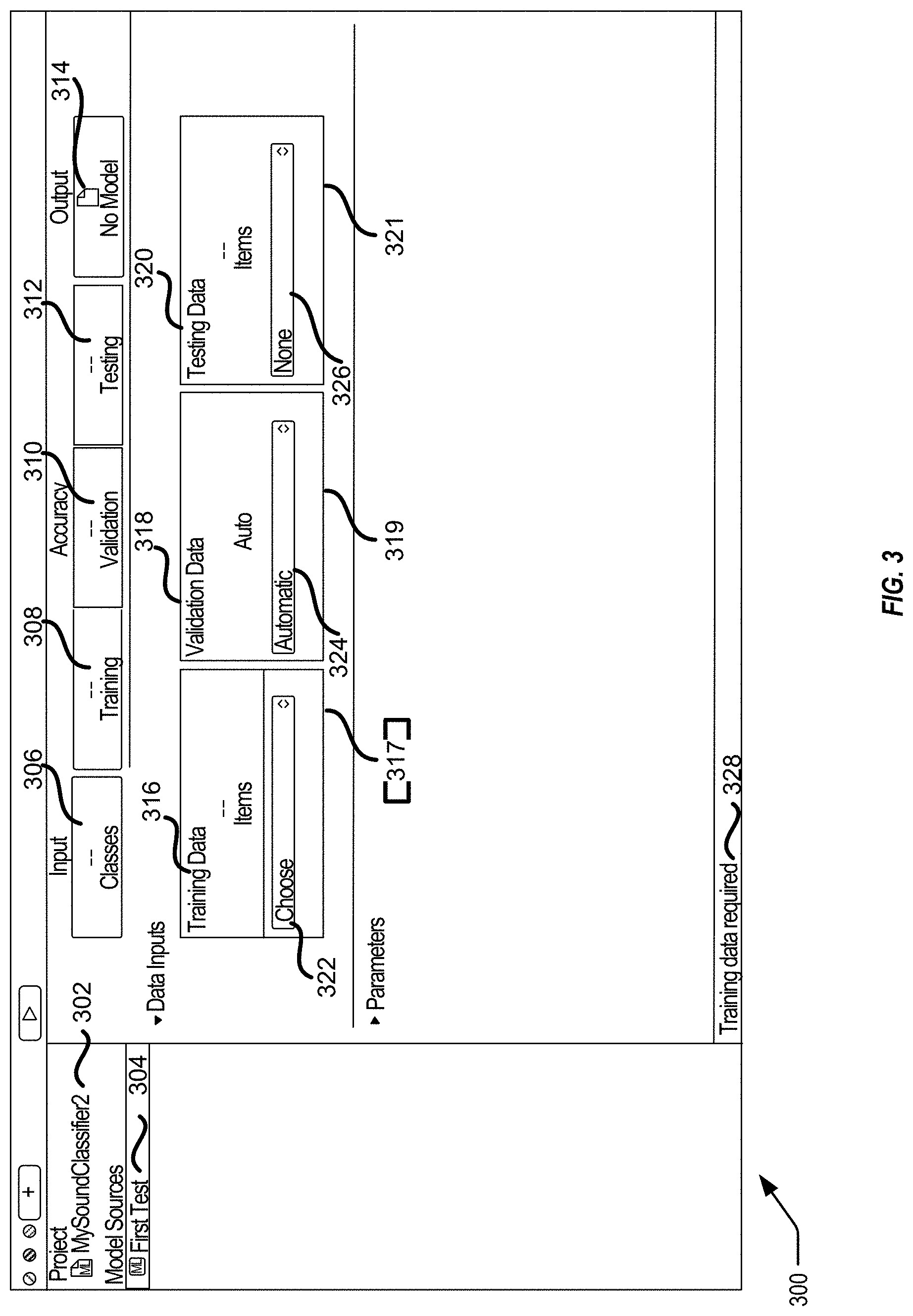 Patent US11783223 Figure 3 – Techniques for machine language model creation