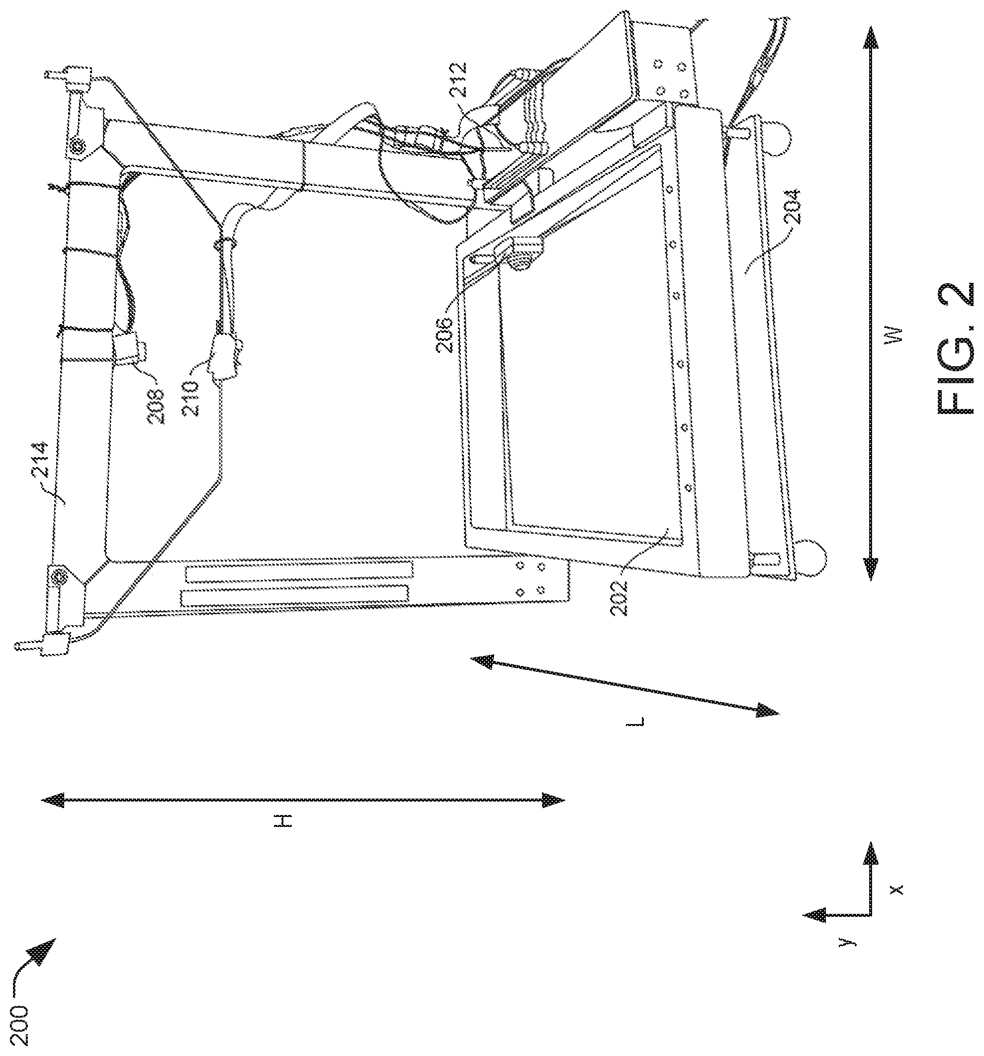 Patent US11783236 Figure 2 – System for detecting compliance of a container