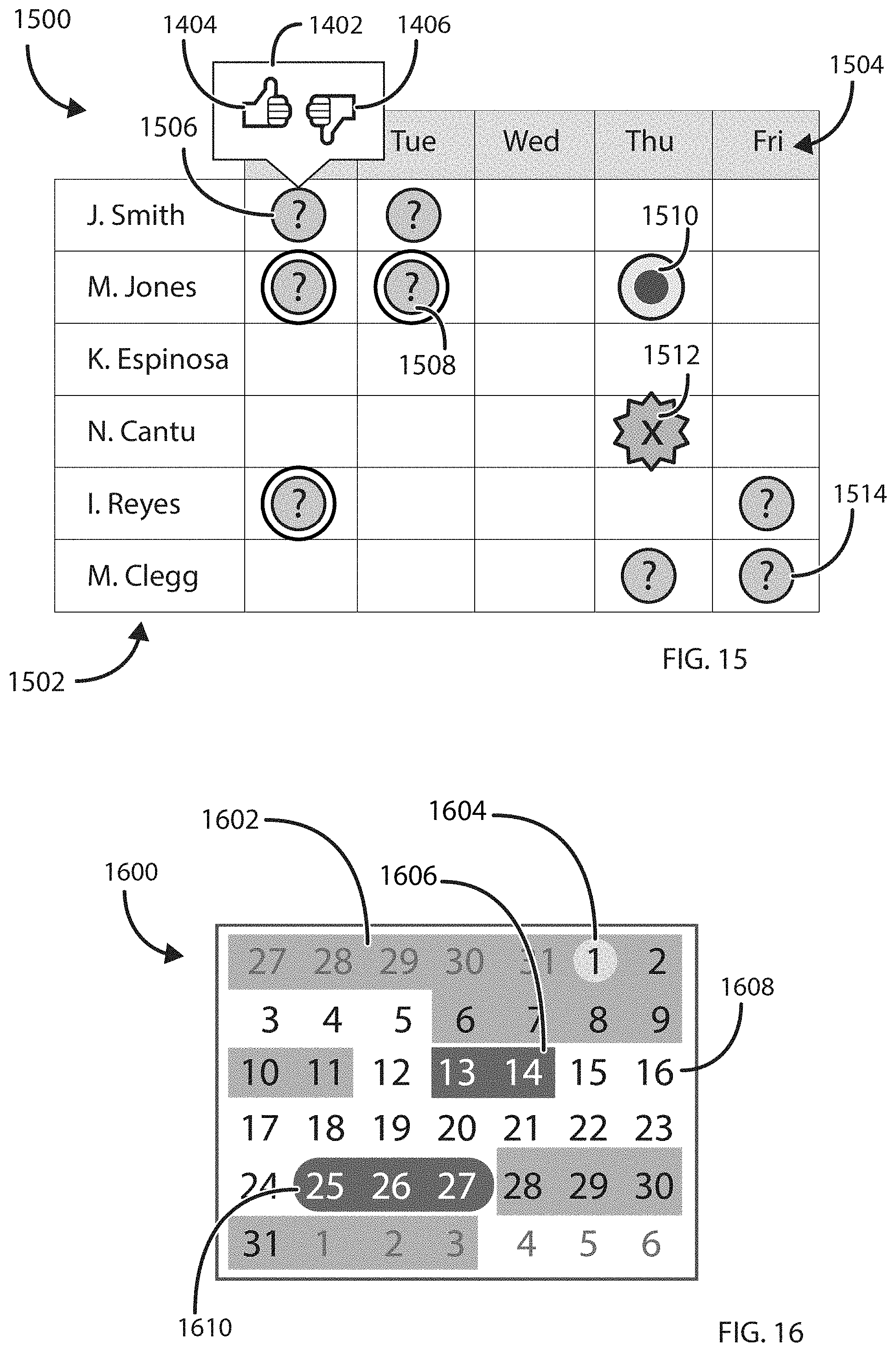 Patent US11783240 Figure 15 – Building management system with dynamic workspace assignment