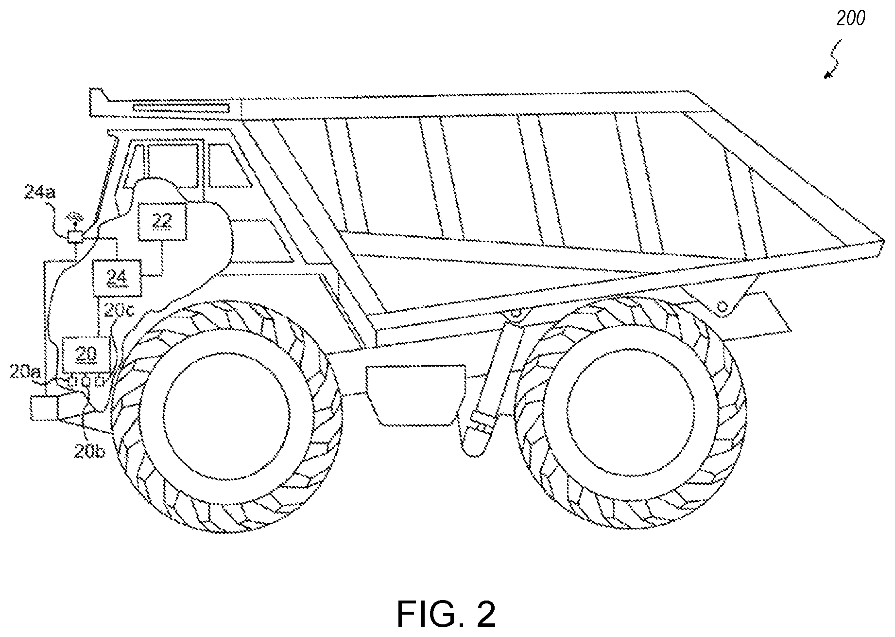 Patent US11783241 Figure 2 – System and method for tracking activity of a plurality of machines