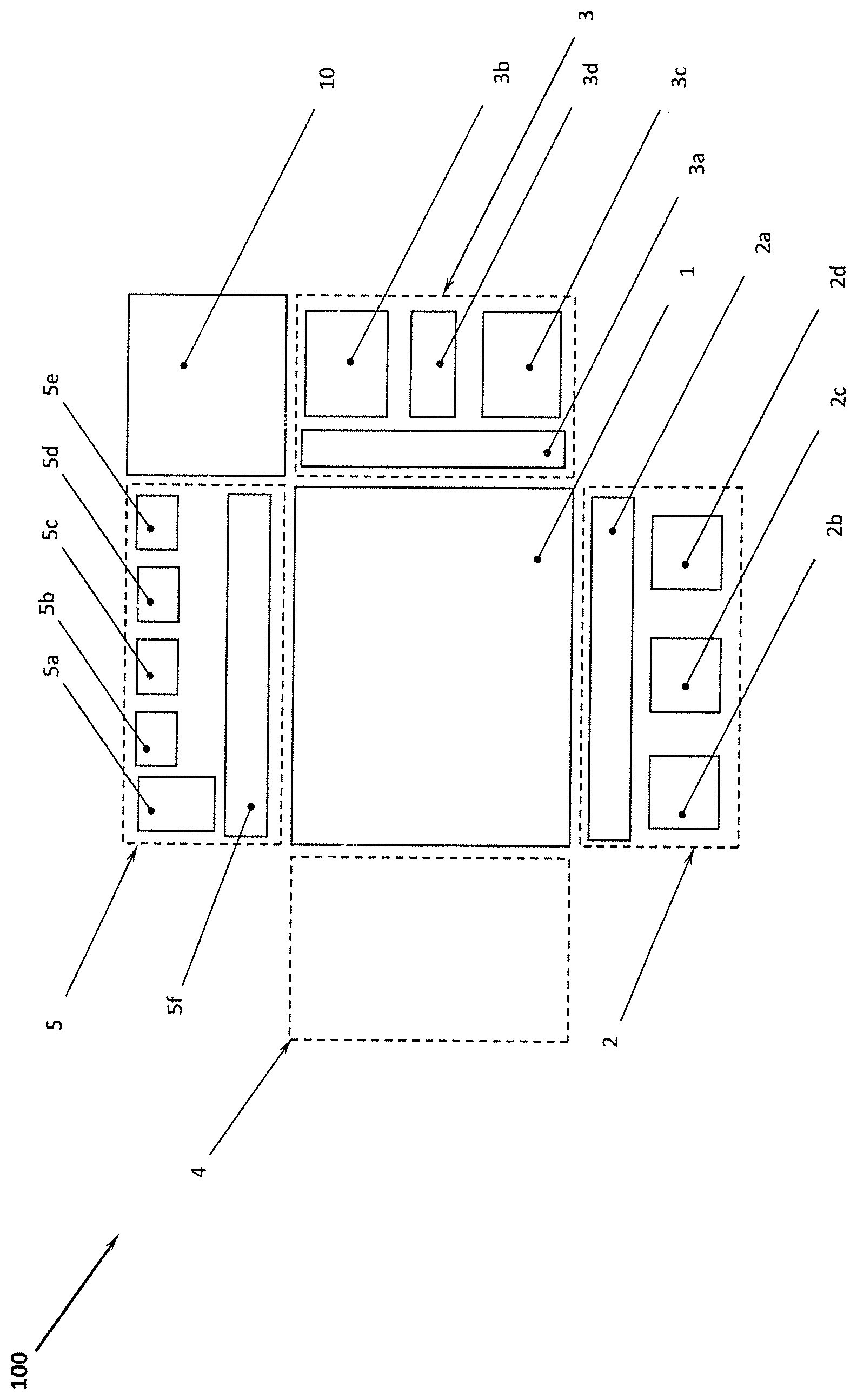 Patent US11783249 Figure 1 – System for controlling and managing a chain of energy products and related process