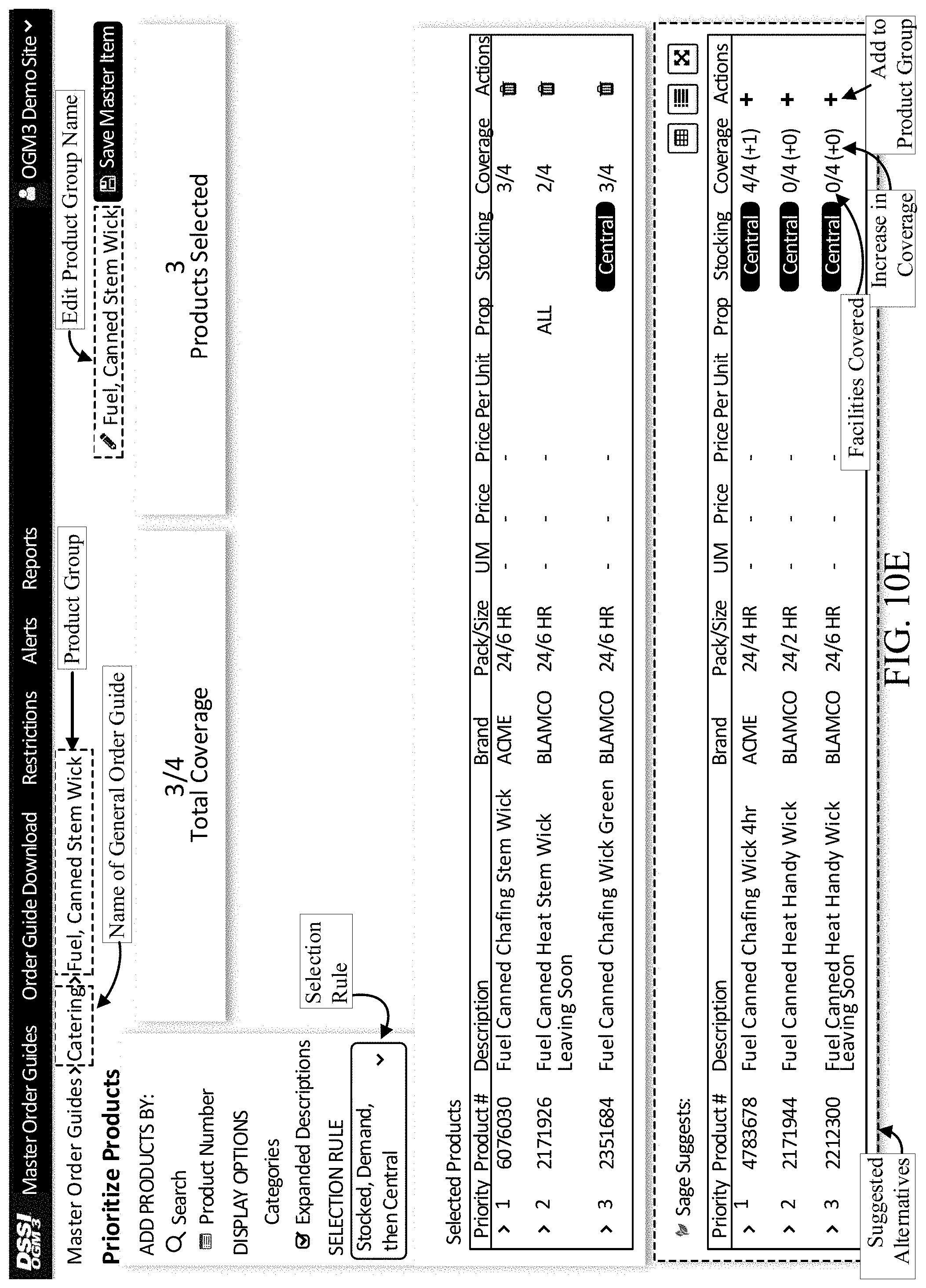 Patent US11783250 Figure 16 – Systems, methods, and media for harmonizing procurement across distribution networks with heterogeneous product availability